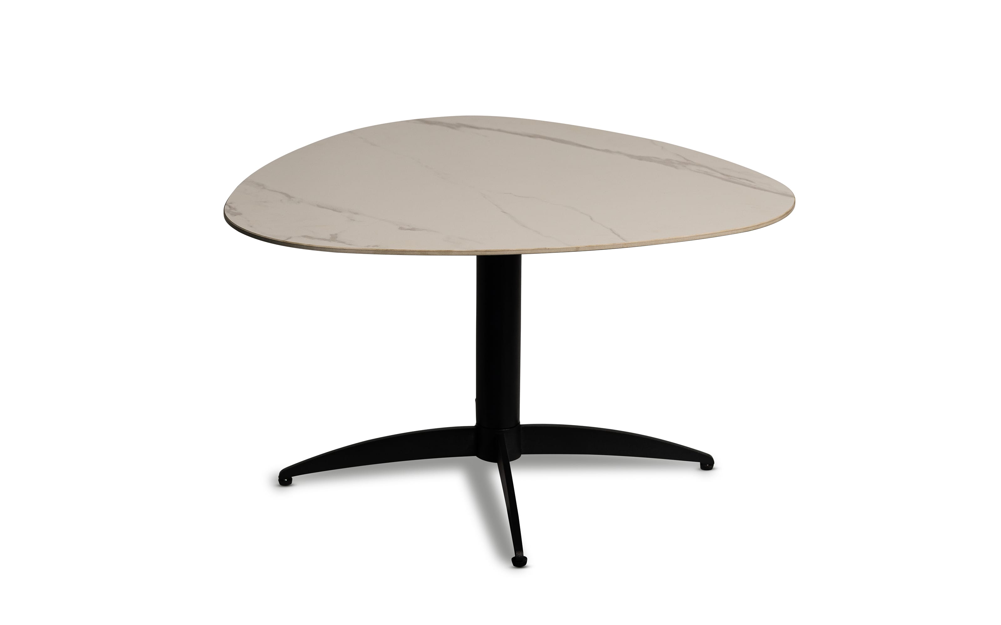 Couchtisch Tokio 2, weiß/schwarz