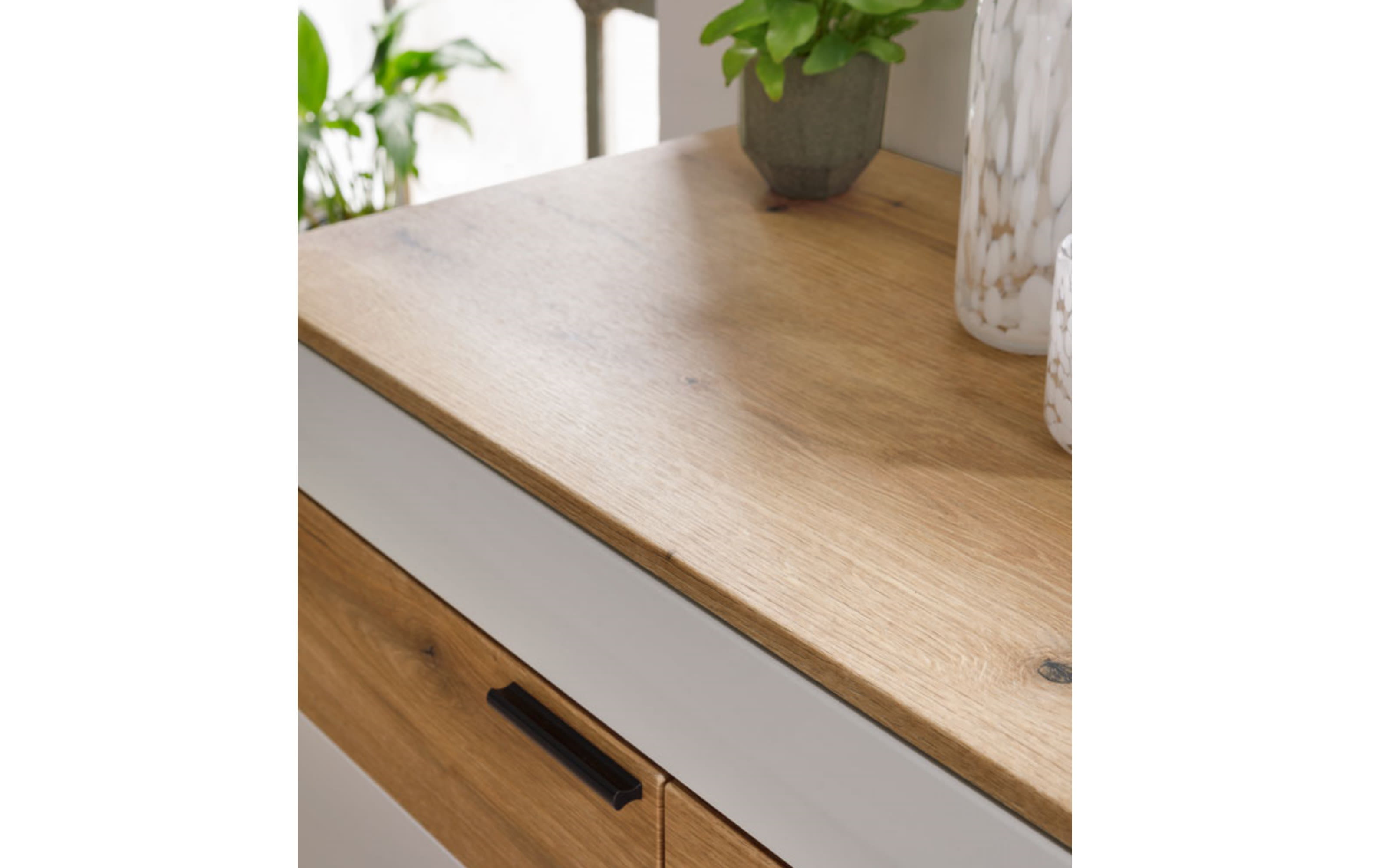 Sideboard Torano, Coast Evoke Eiche Nachbildung, lightgrey supermatt