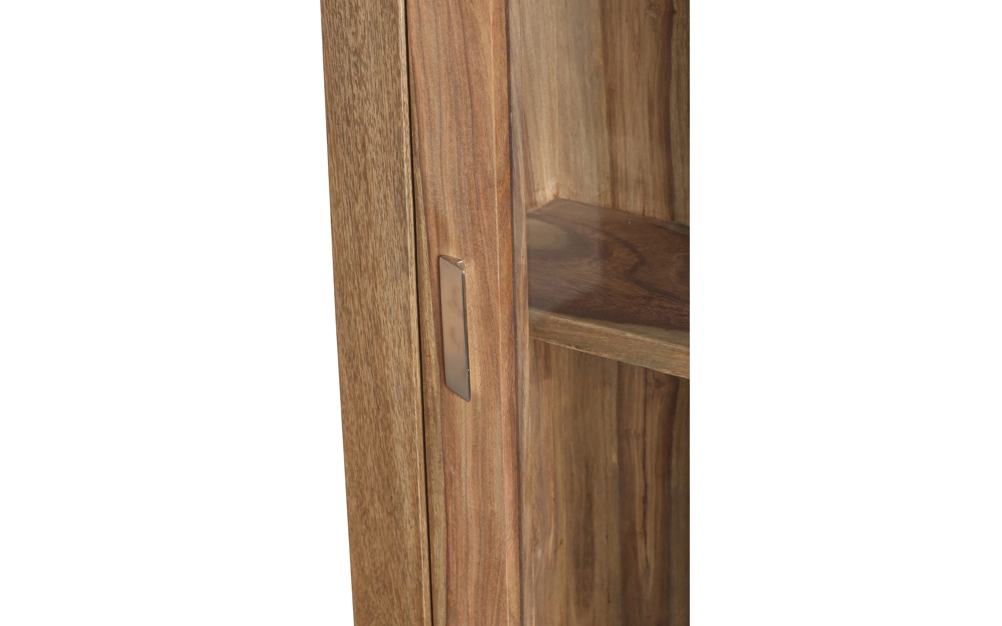 Hängeschrank Yoga, massives Shishamholz