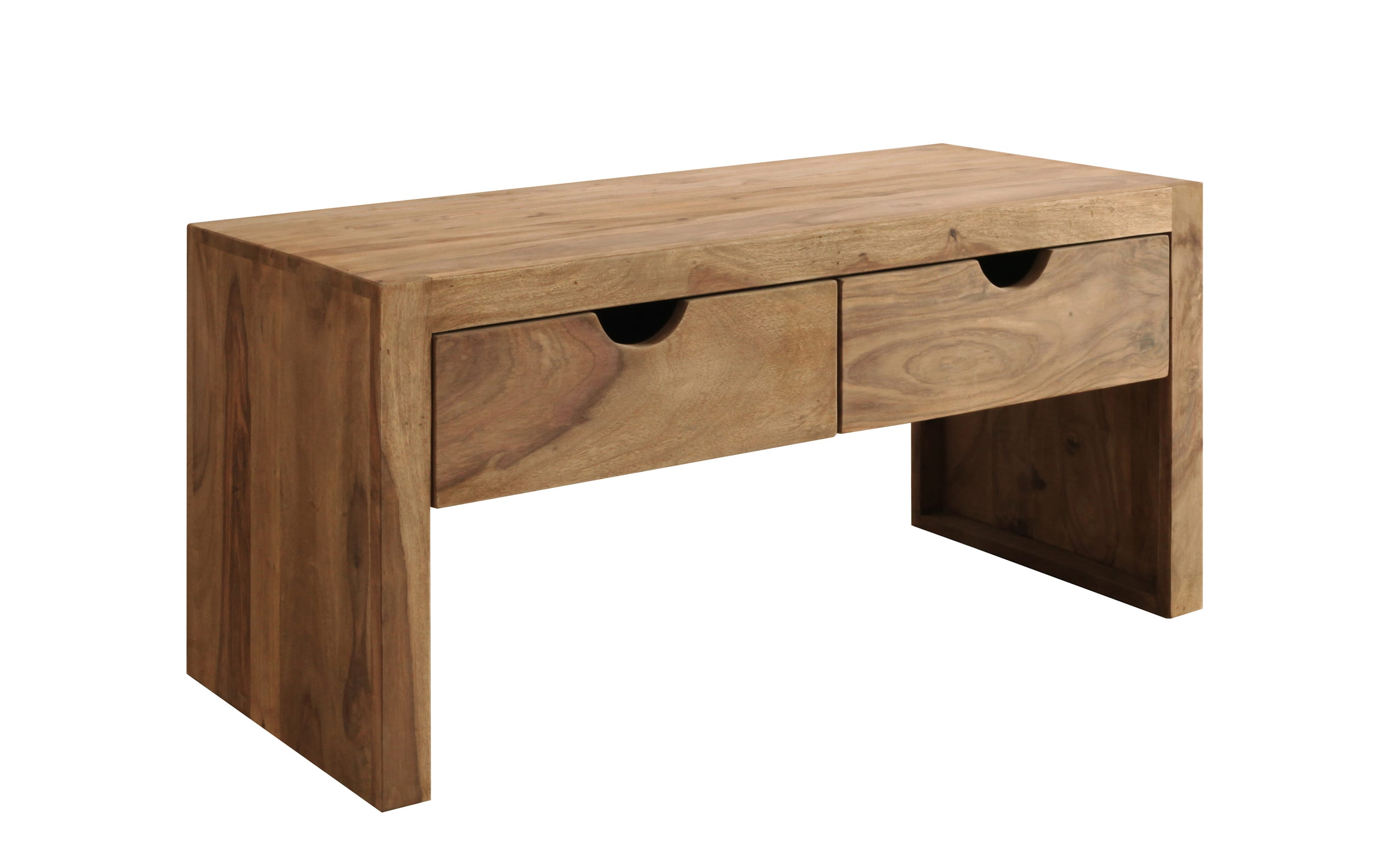 Garderobenbank Yoga, massives Shishamholz 