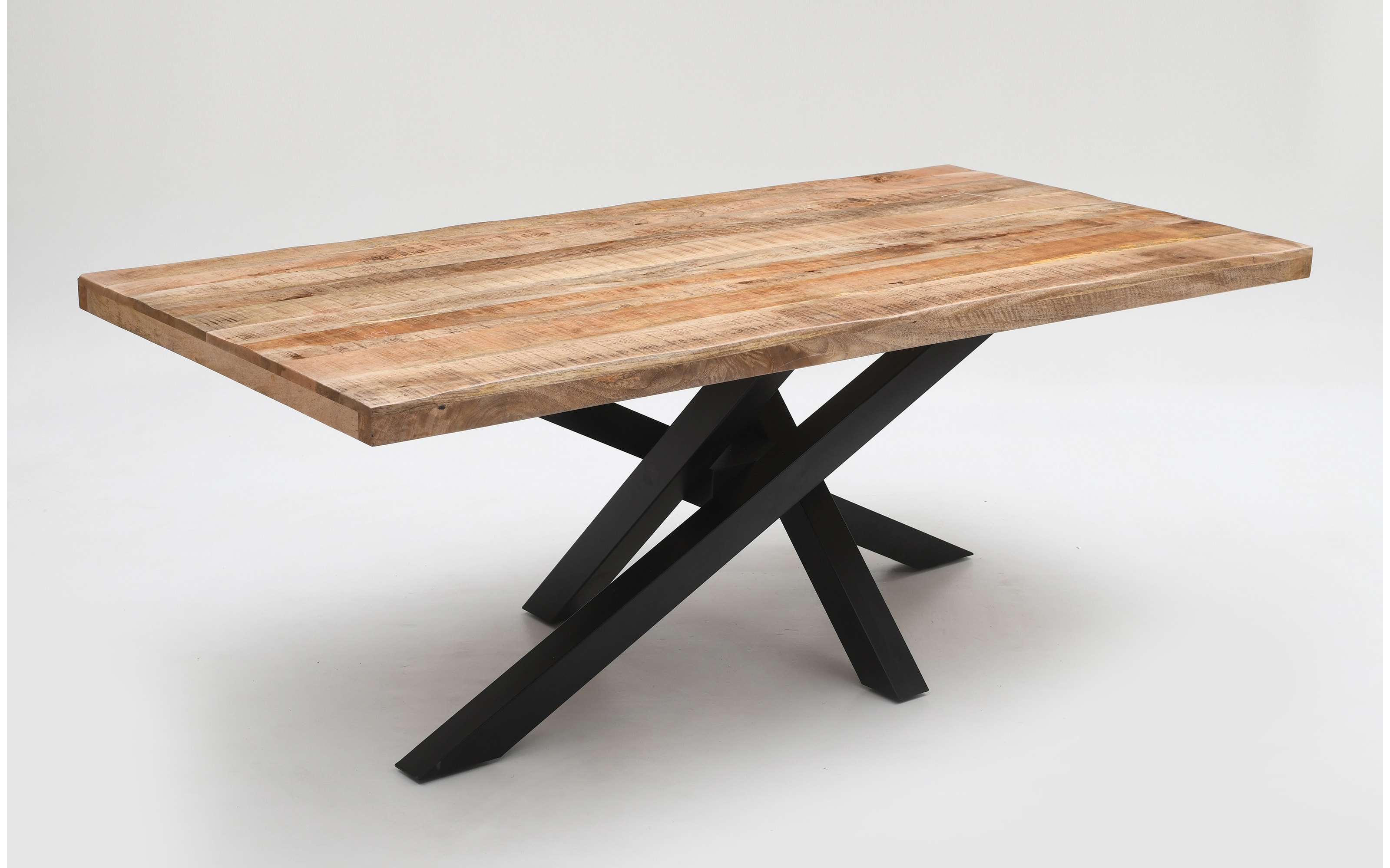 Esstisch Mesa verde, Mangoholz/schwarz