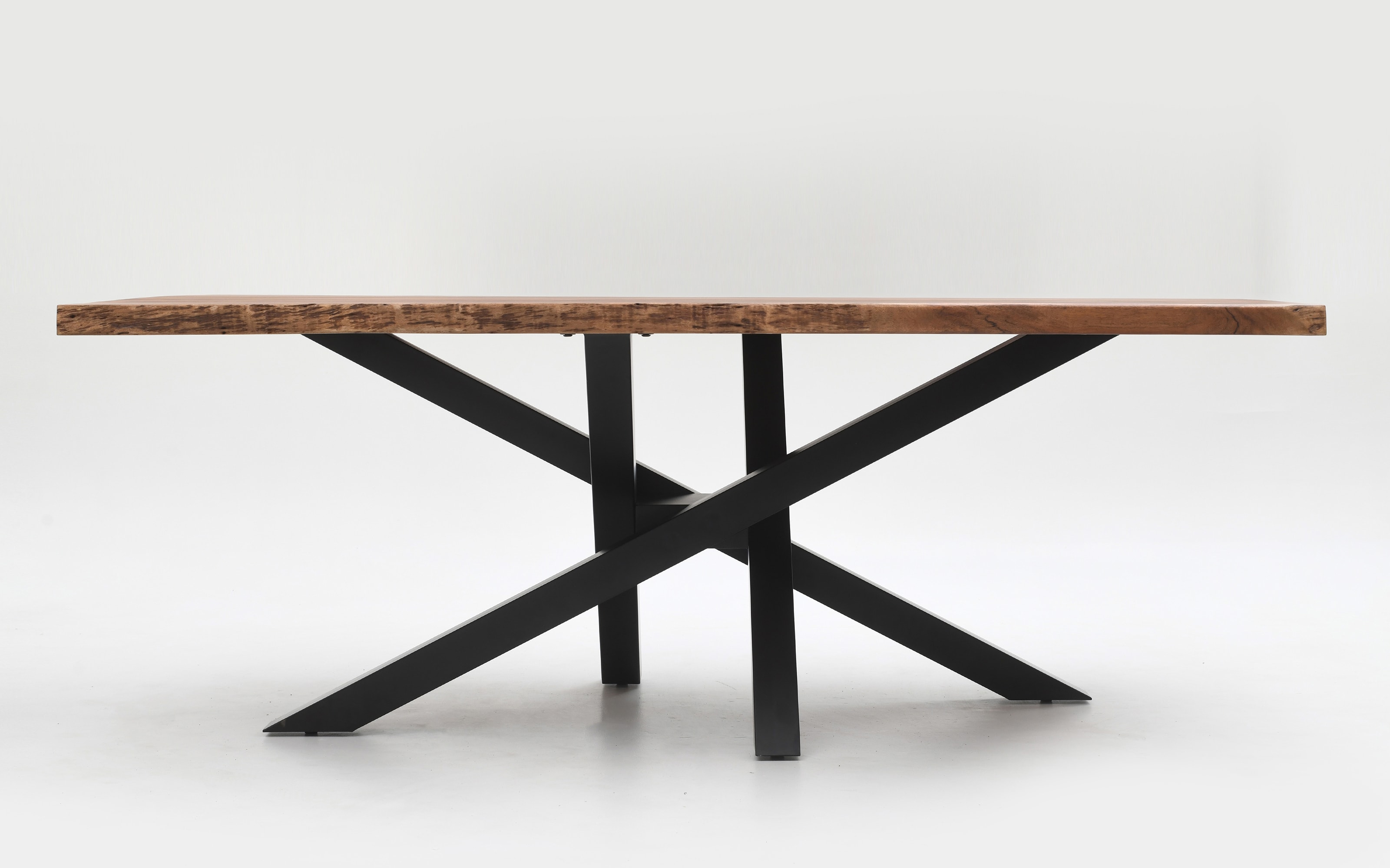 Esstisch Mesa verde, Akazie/schwarz