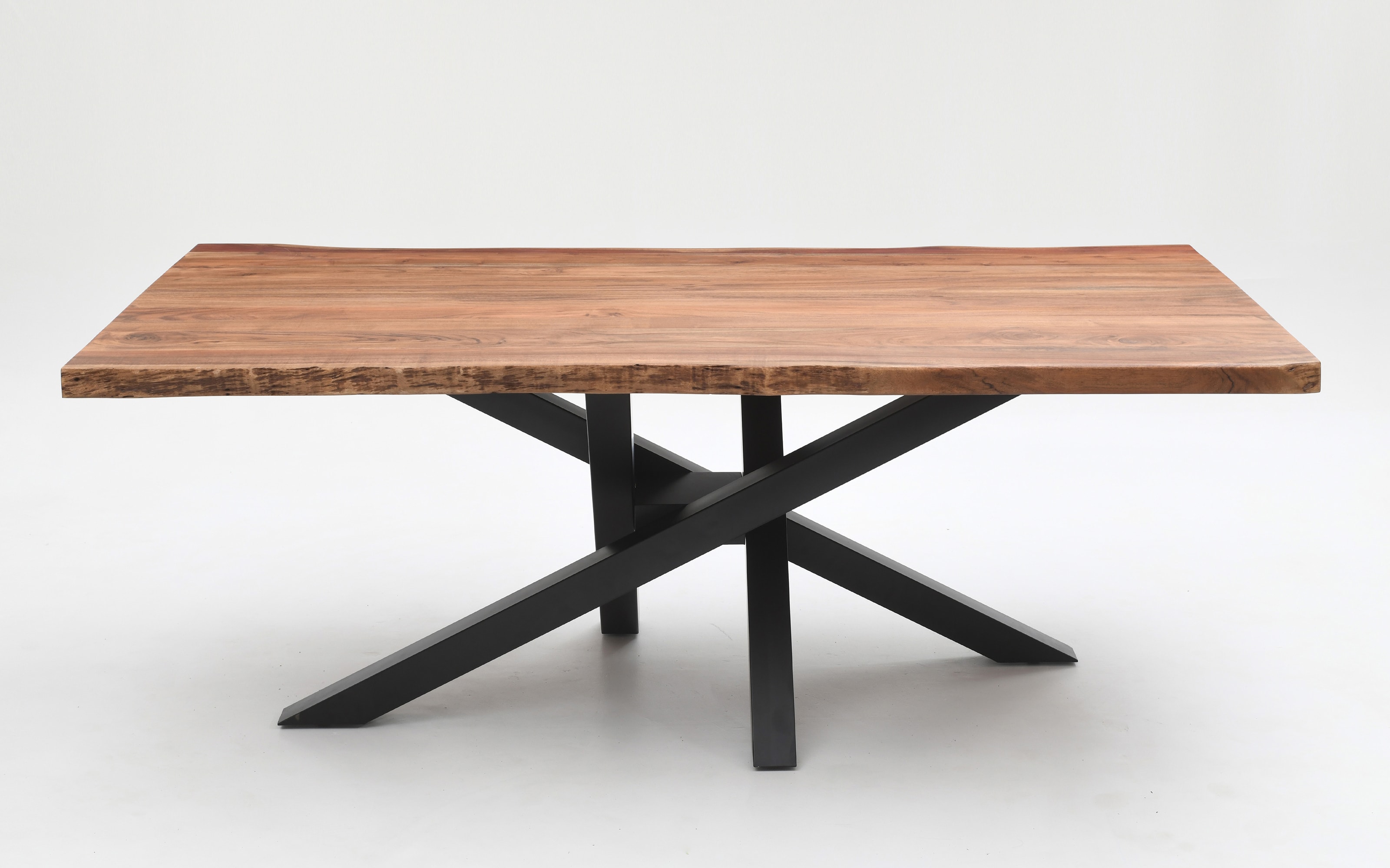 Esstisch Mesa verde, Akazie/schwarz