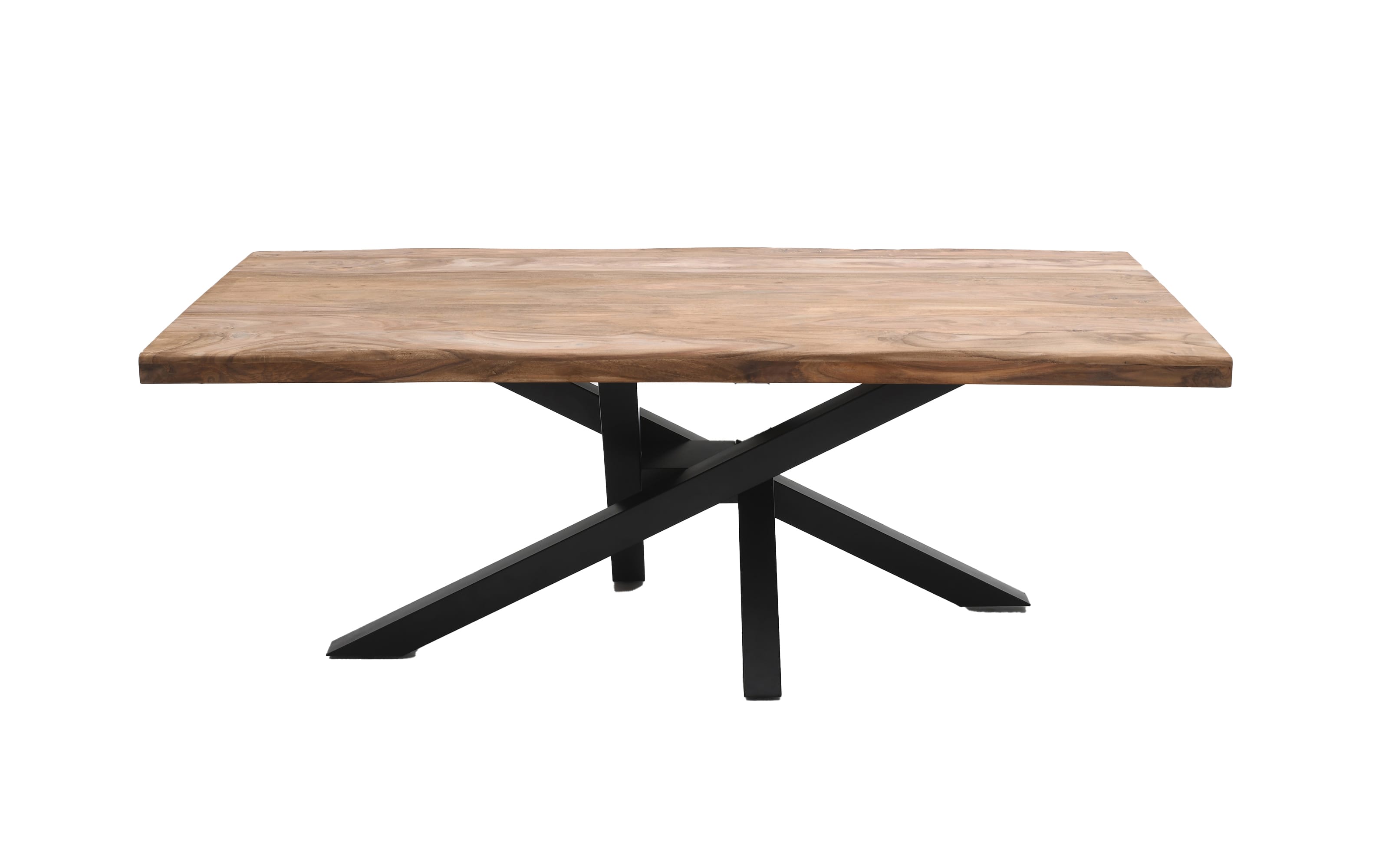 Esstisch Mesa verde, Shisham/schwarz