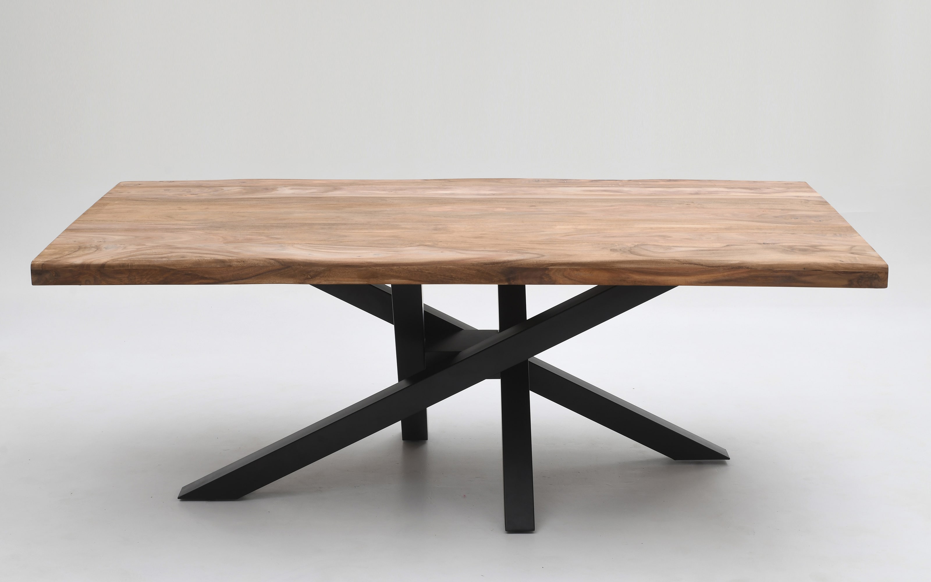 Esstisch Mesa verde, Shisham/schwarz