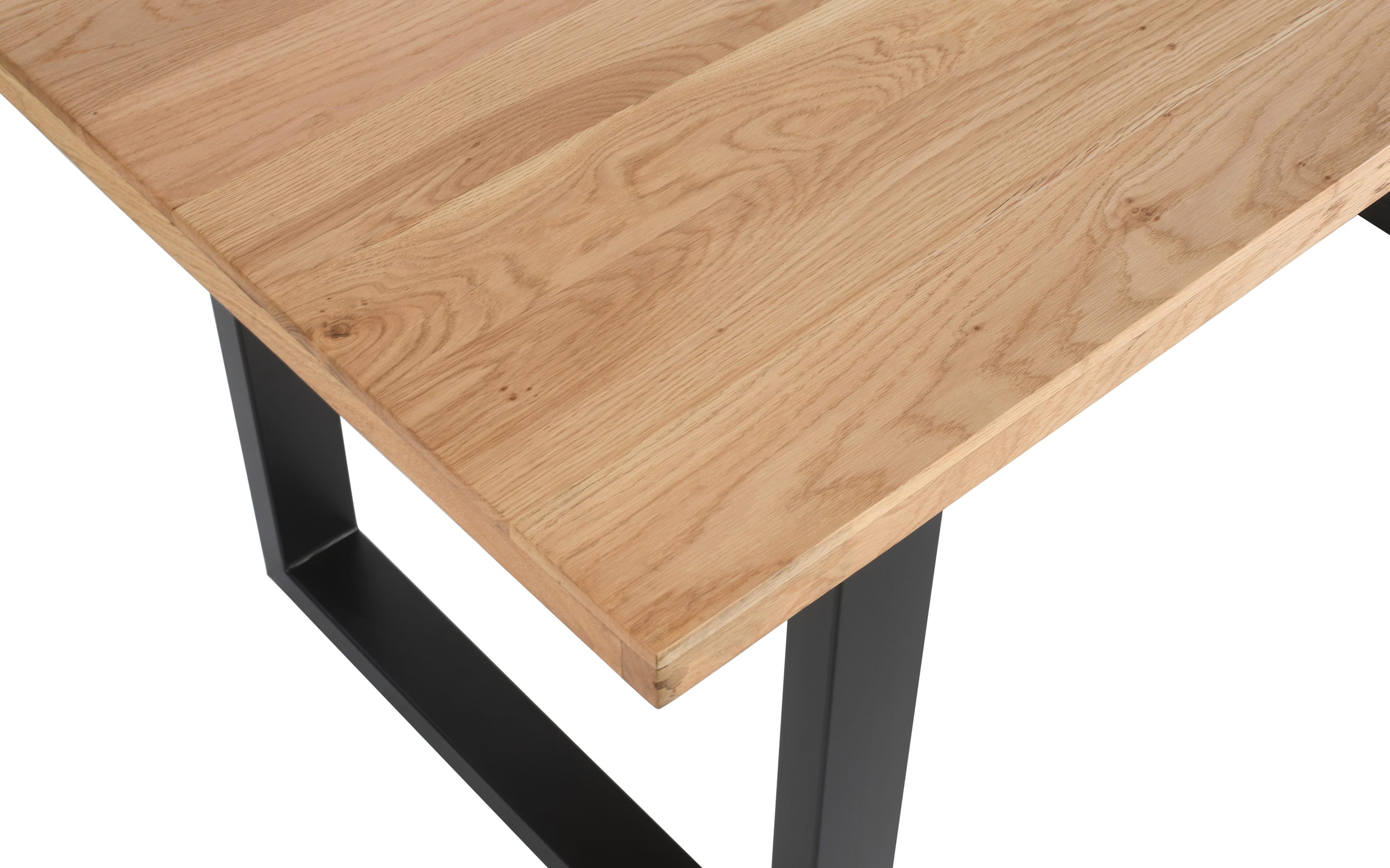 Esstisch Mesa verde, Eiche/schwarz