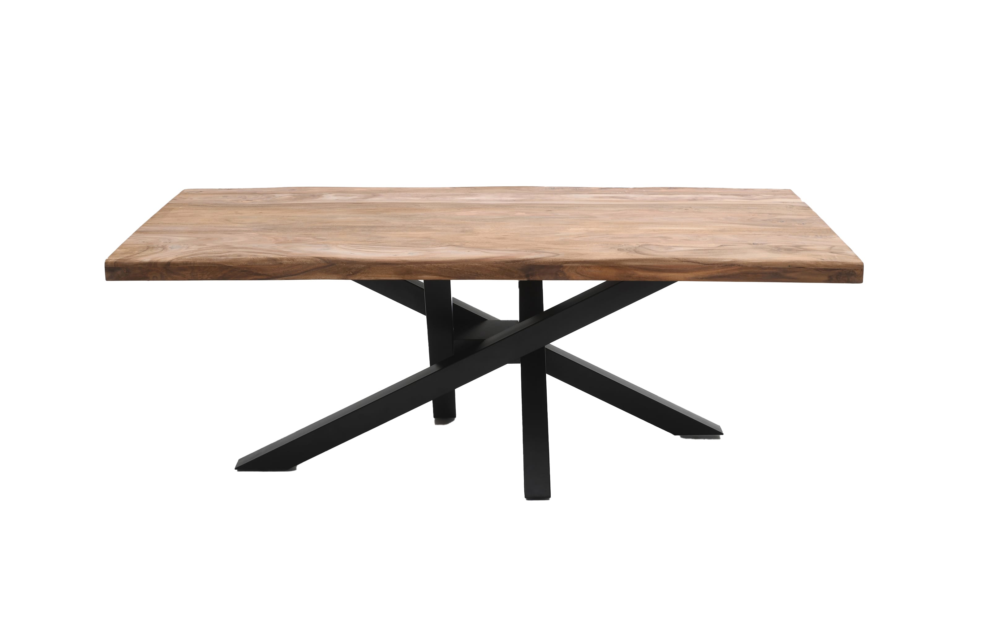 Esstisch Mesa verde, Shisham/schwarz