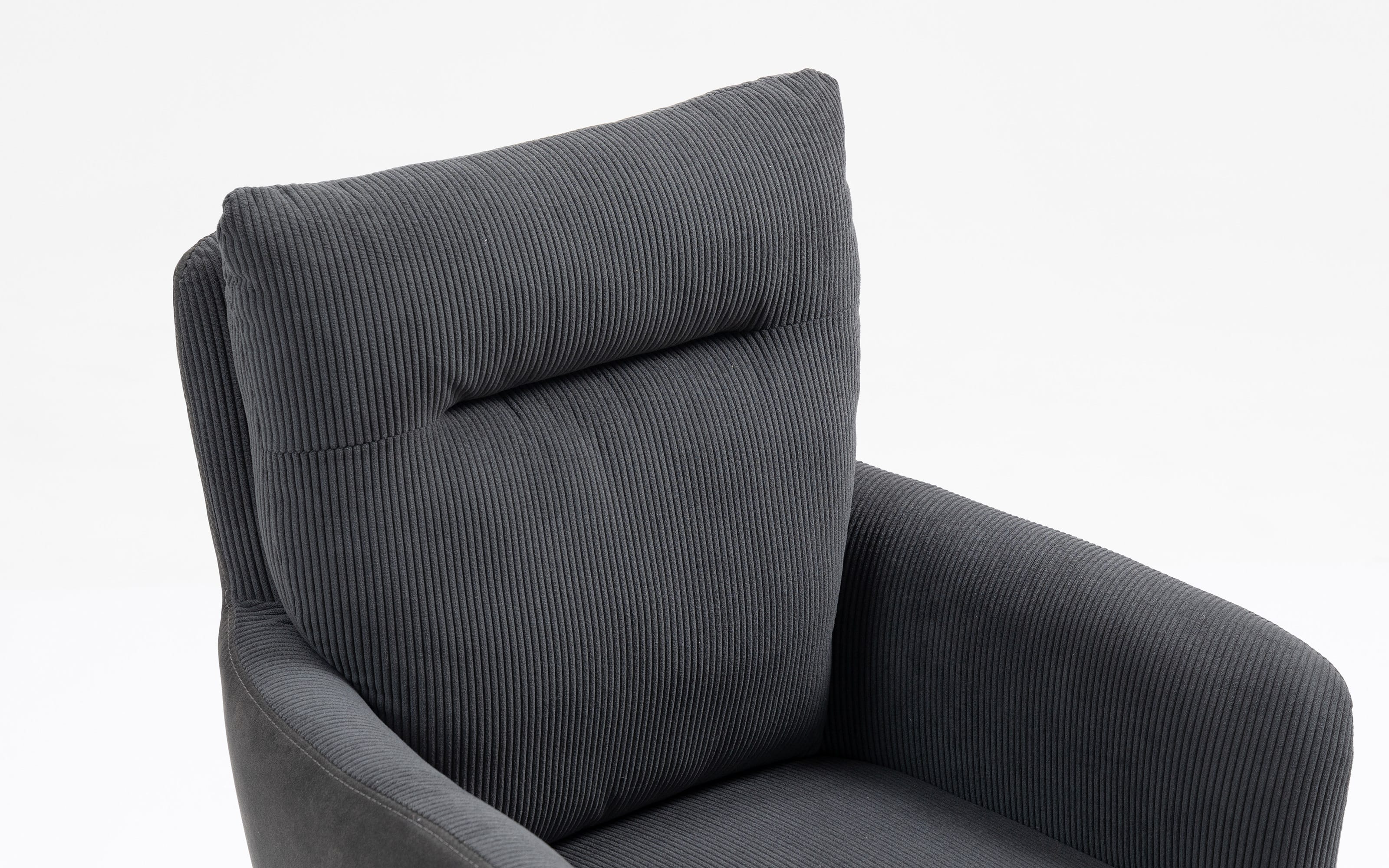 Drehstuhl Stefan, anthrazit, inkl. Rückholfunktion