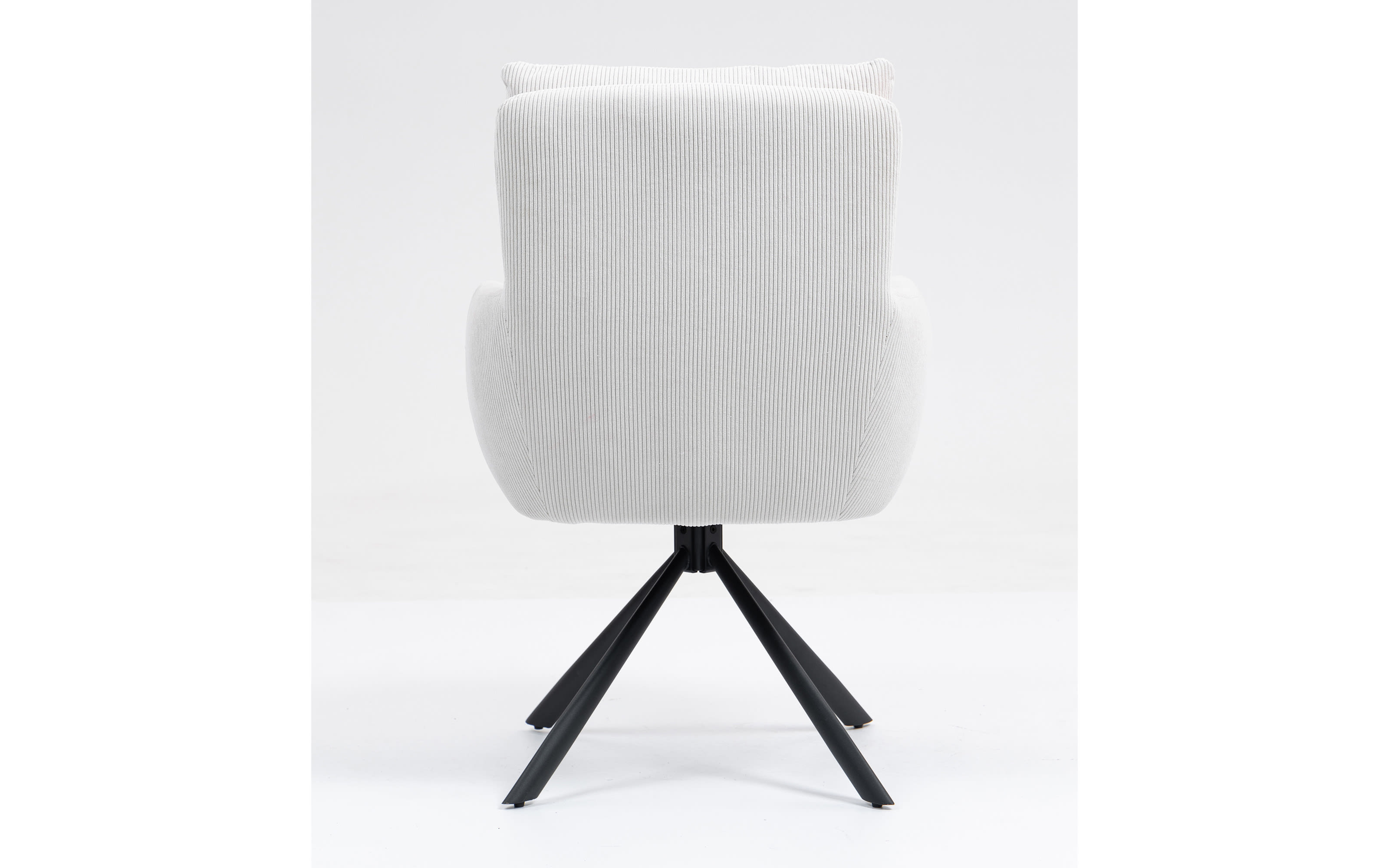 Drehstuhl Mark, creme, inkl. Rückholfunktion