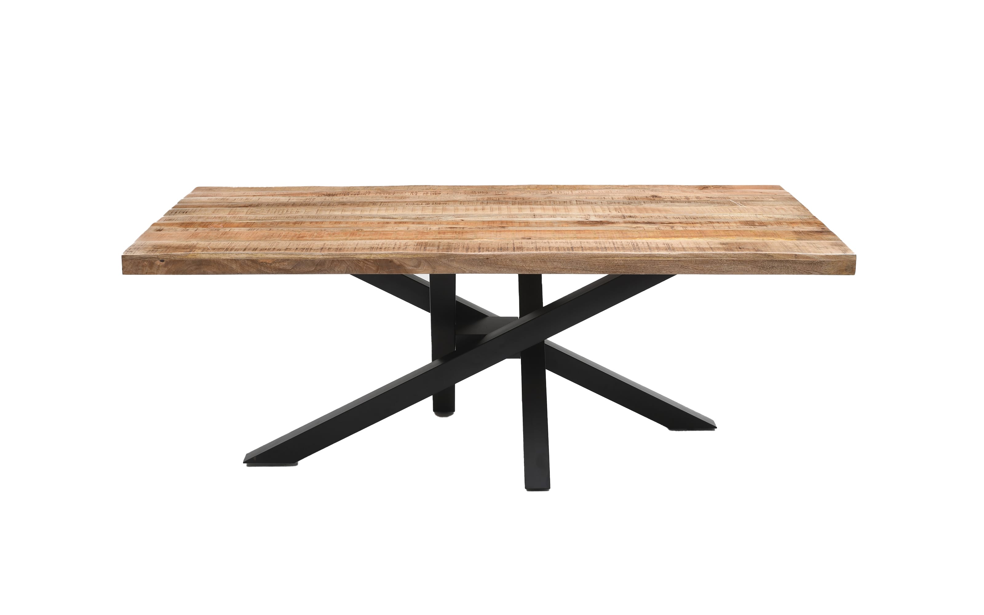 Esstisch Mesa verde, Mango/schwarz