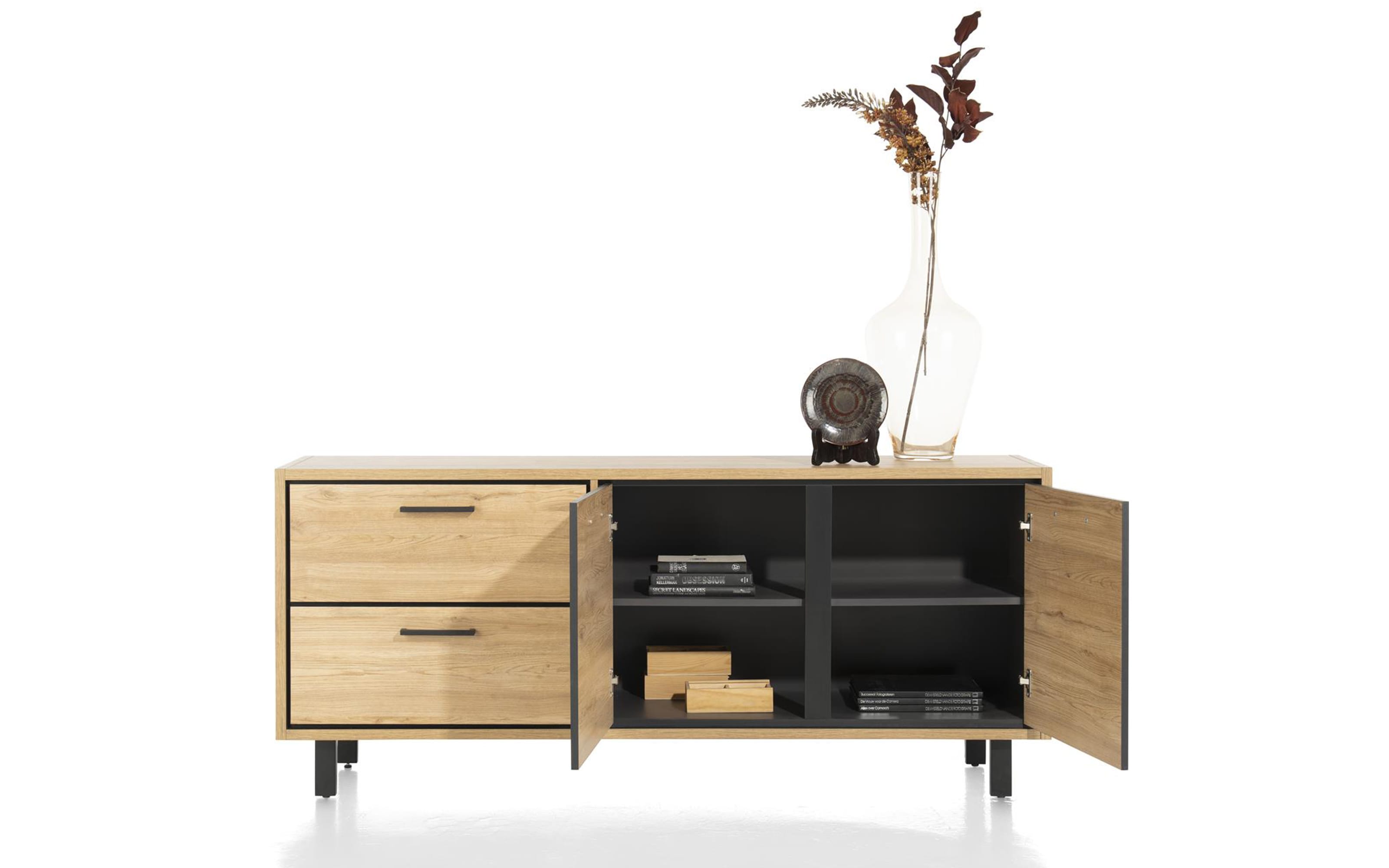 Sideboard Ostrava, Eiche natural vintage