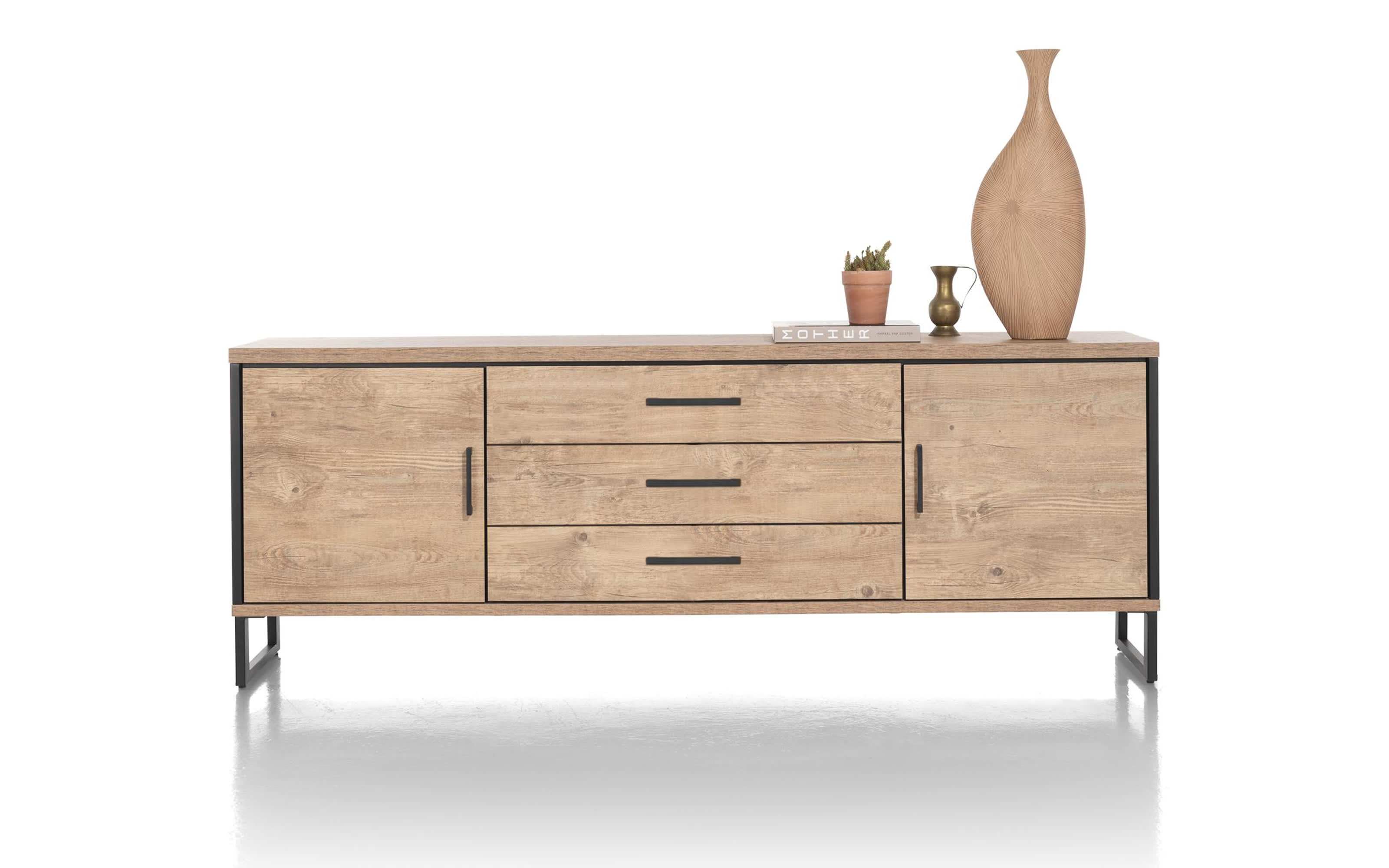 Sideboard Pantin, Primo Laminato Barnwood Nachbildung