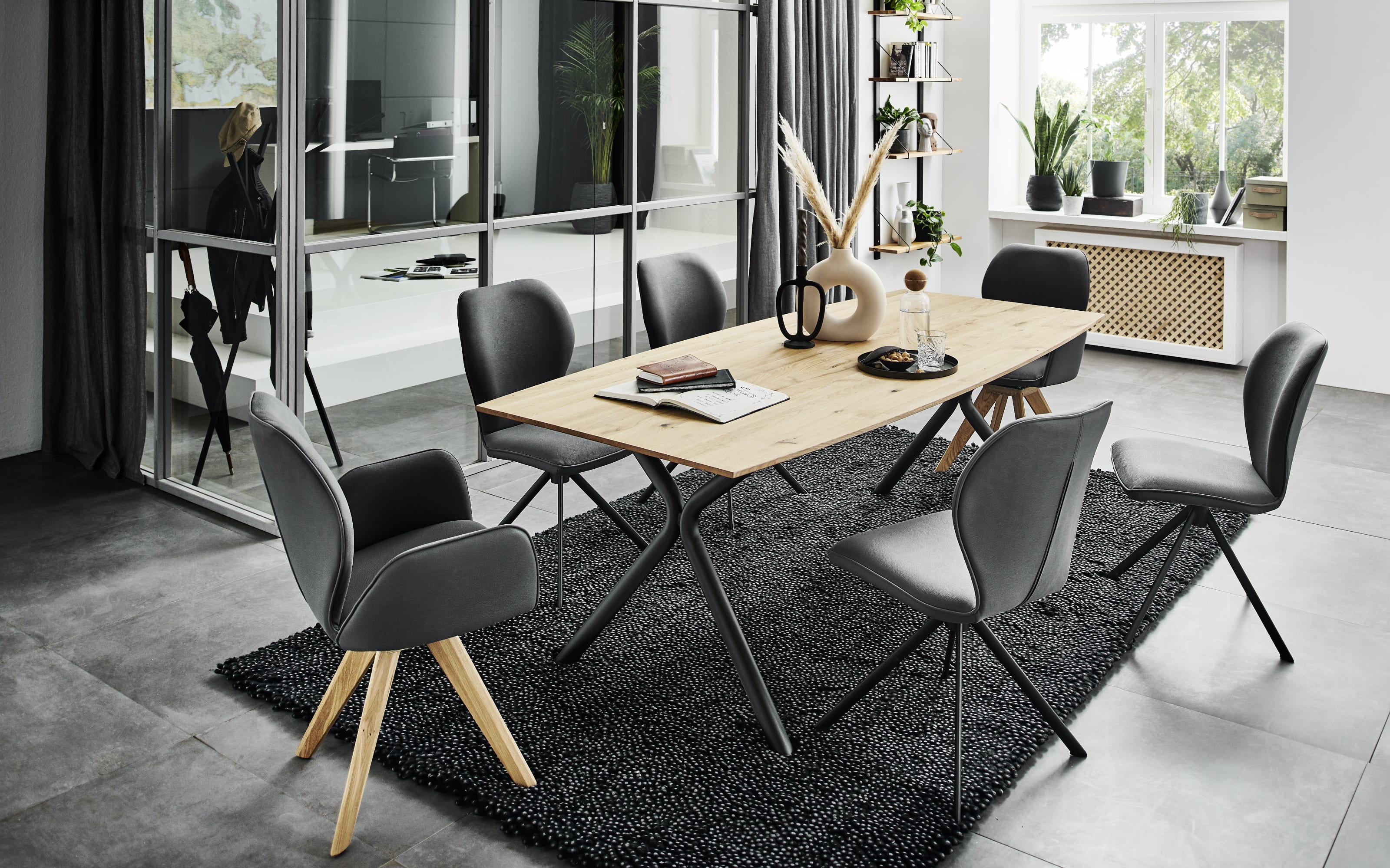 Essgruppe Colorado-Trend Line/Soft Table, Charakter Eiche 