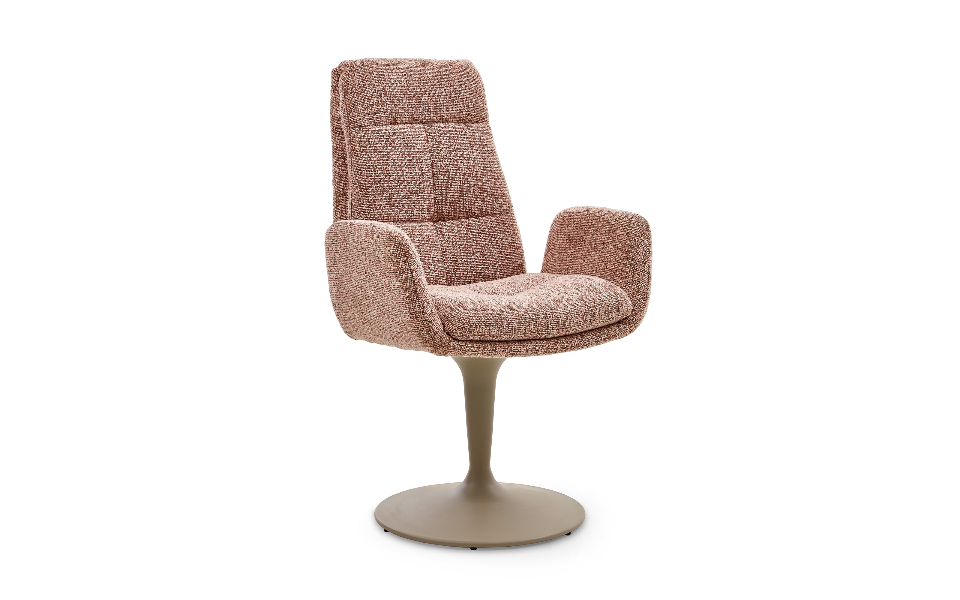 Schalen-Sessel Virello, rose/beige