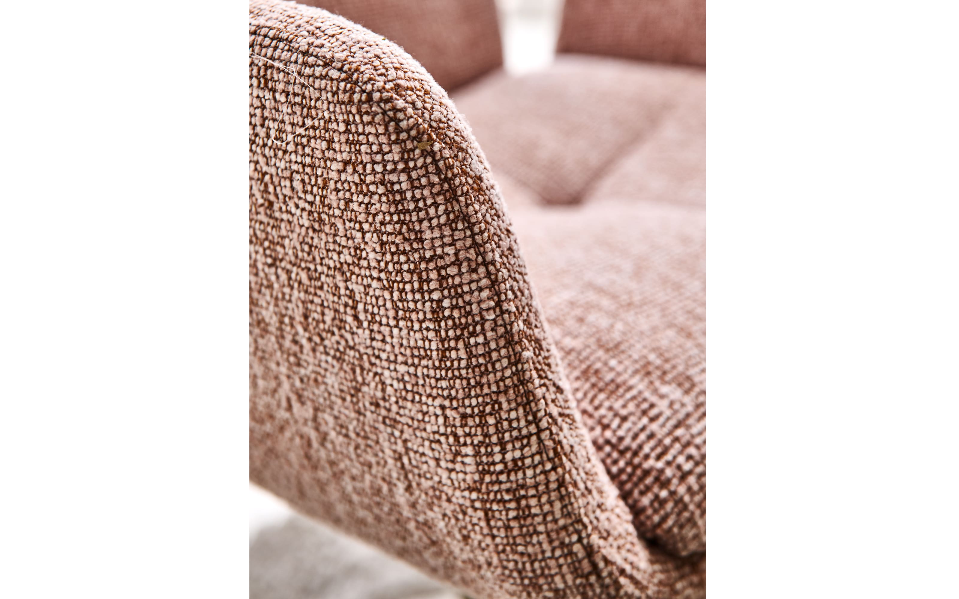 Schalen-Sessel Virello, rose/beige, inkl. Drehfunktion