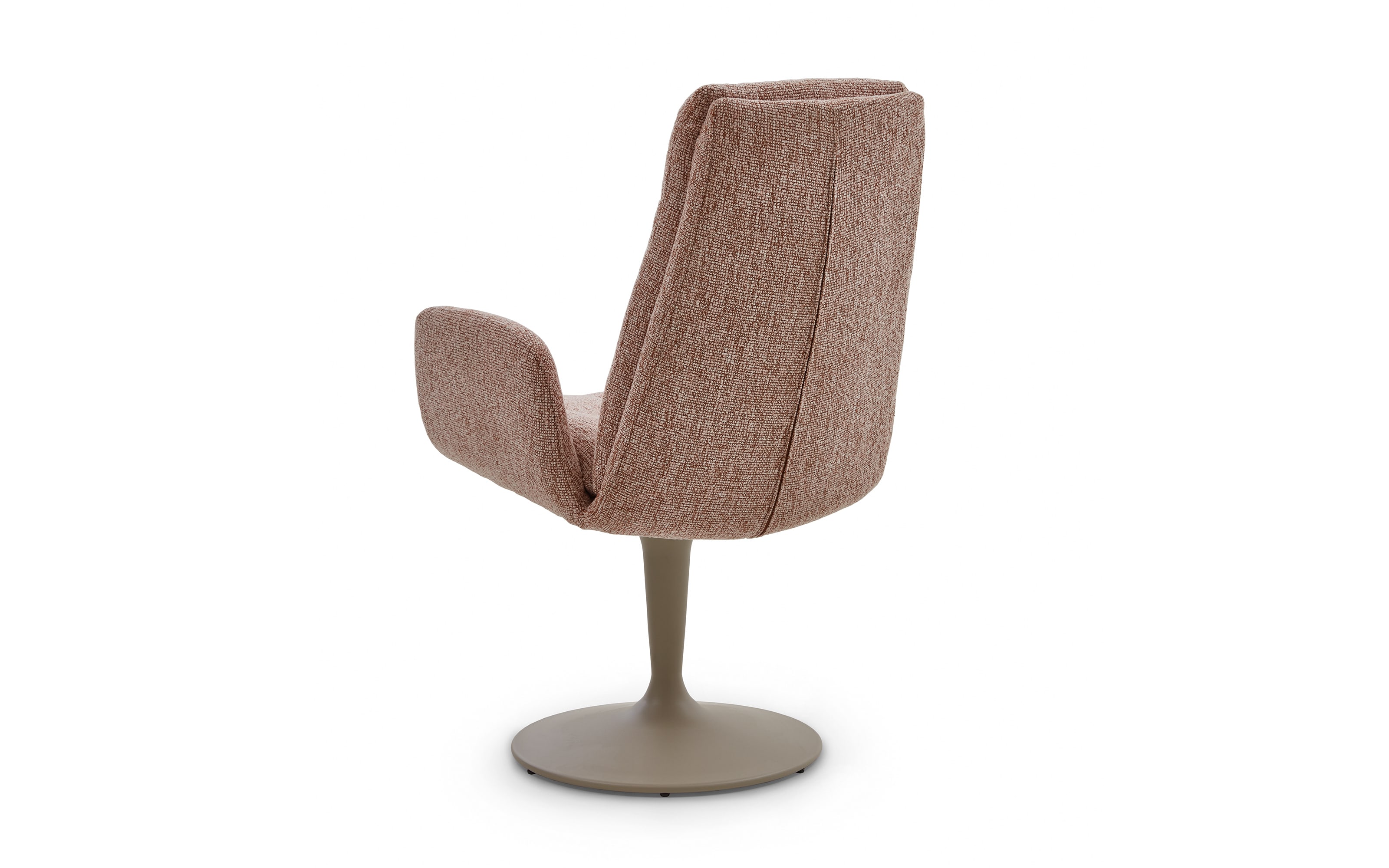 Schalen-Sessel Virello, rose/beige, inkl. Drehfunktion