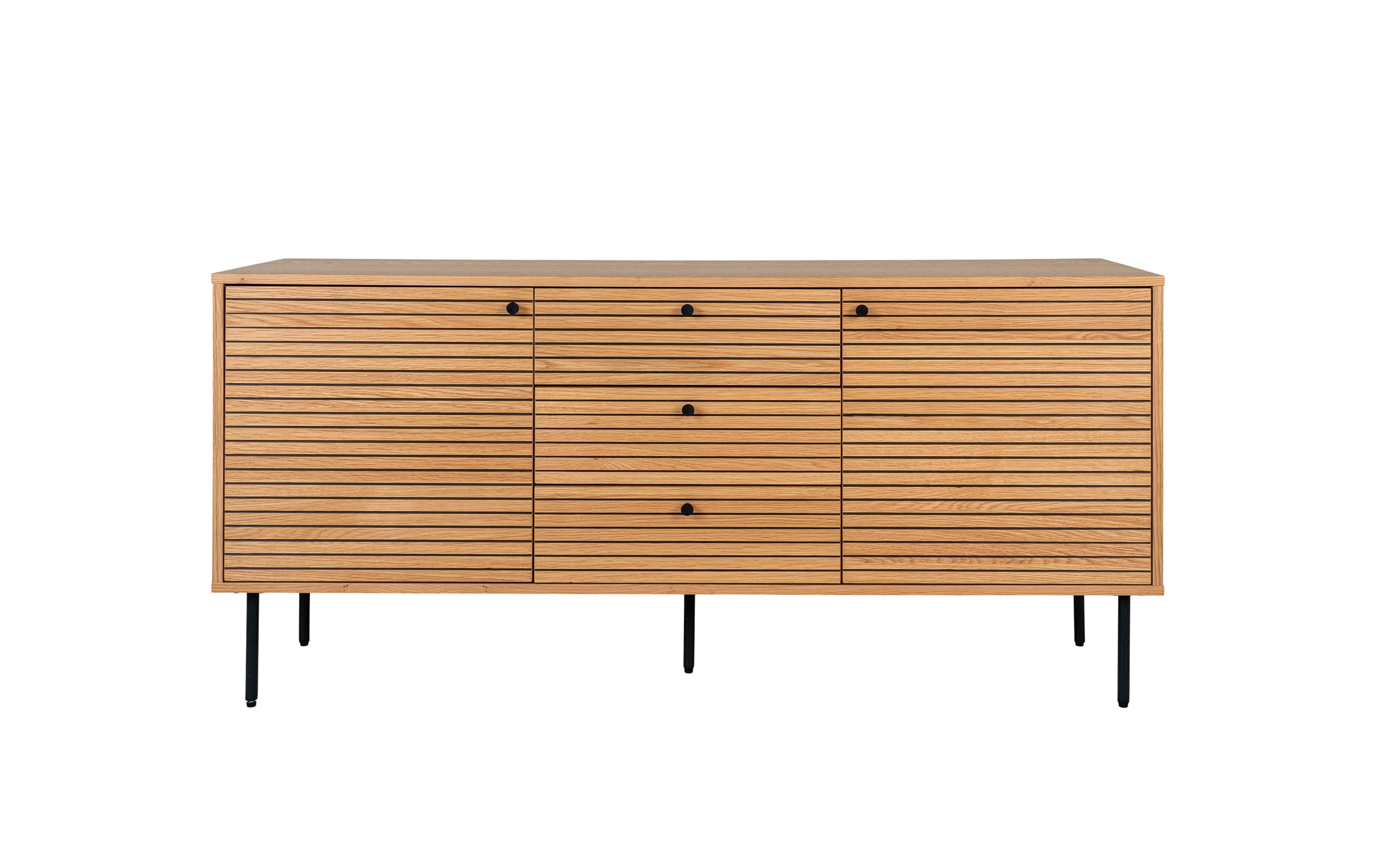 Sideboard Kyoto, furnierte Eiche