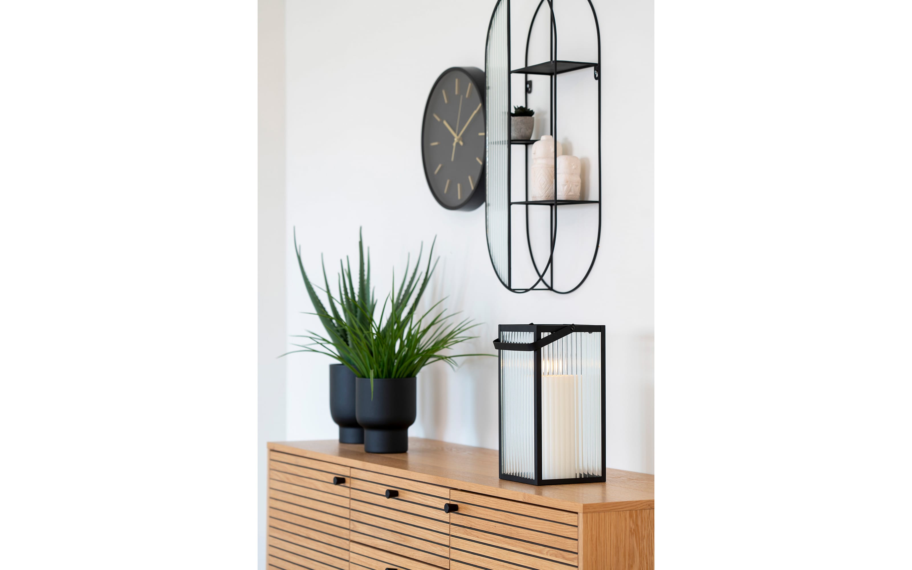 Sideboard Kyoto, furnierte Eiche