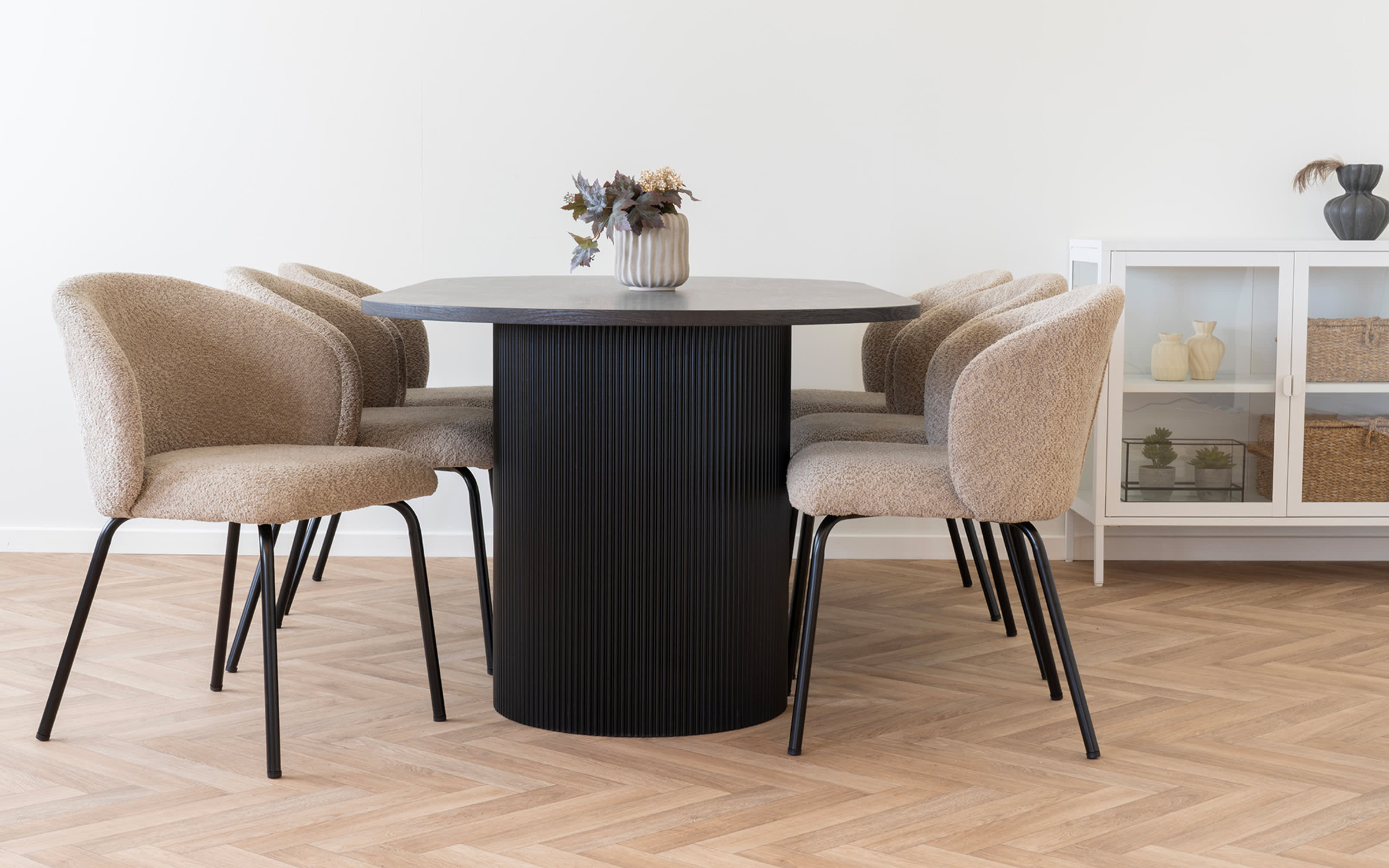 Esstisch Boavista, dunkelbraun