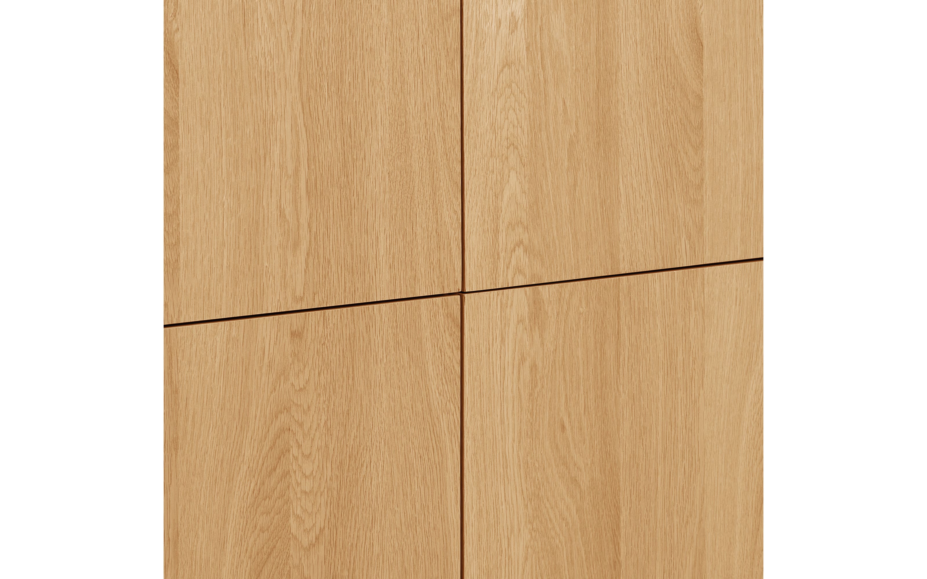 Kommode Kabinett, Eiche, inkl. Push-to-Open Funktion