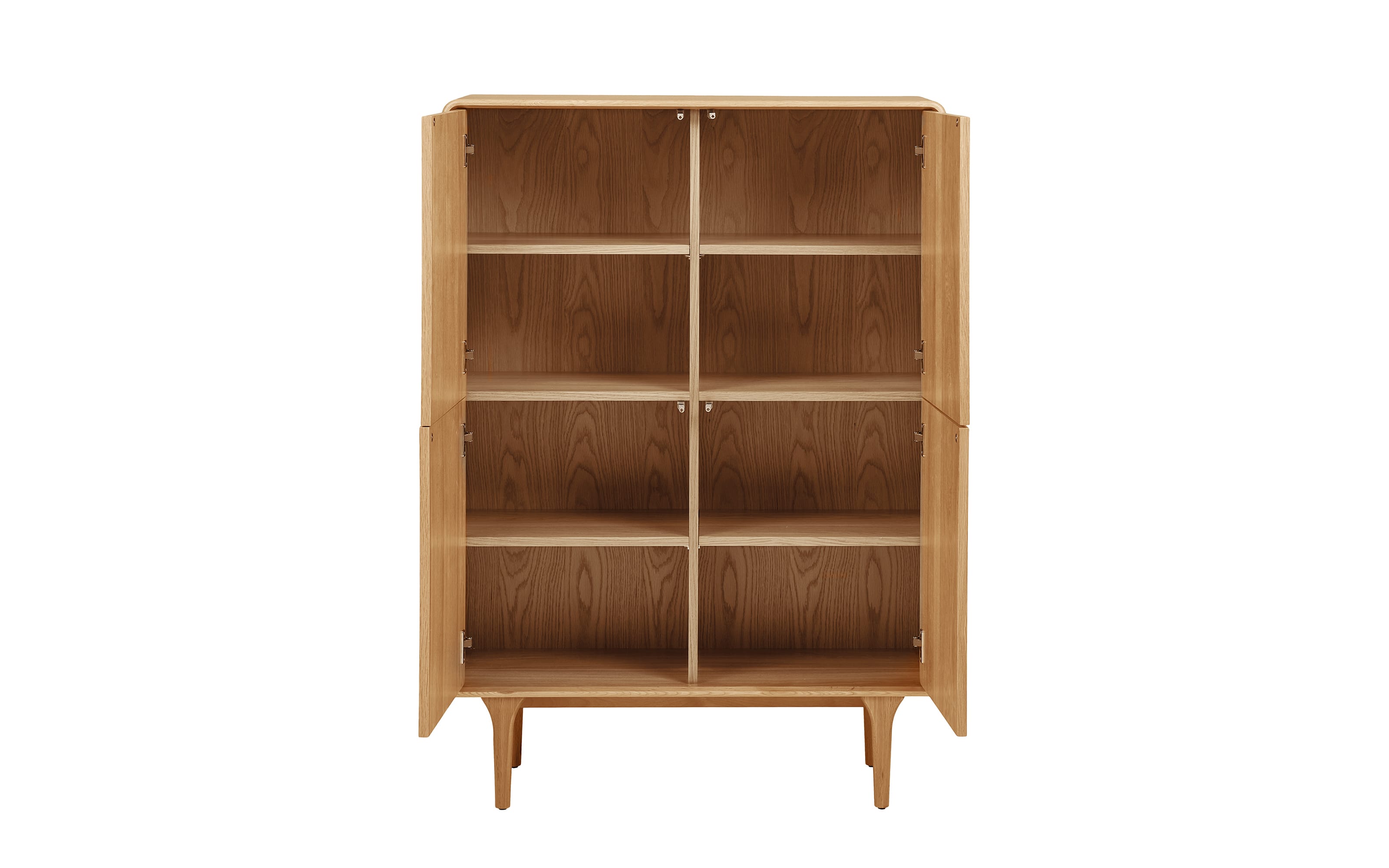 Kommode Kabinett, Eiche, inkl. Push-to-Open Funktion