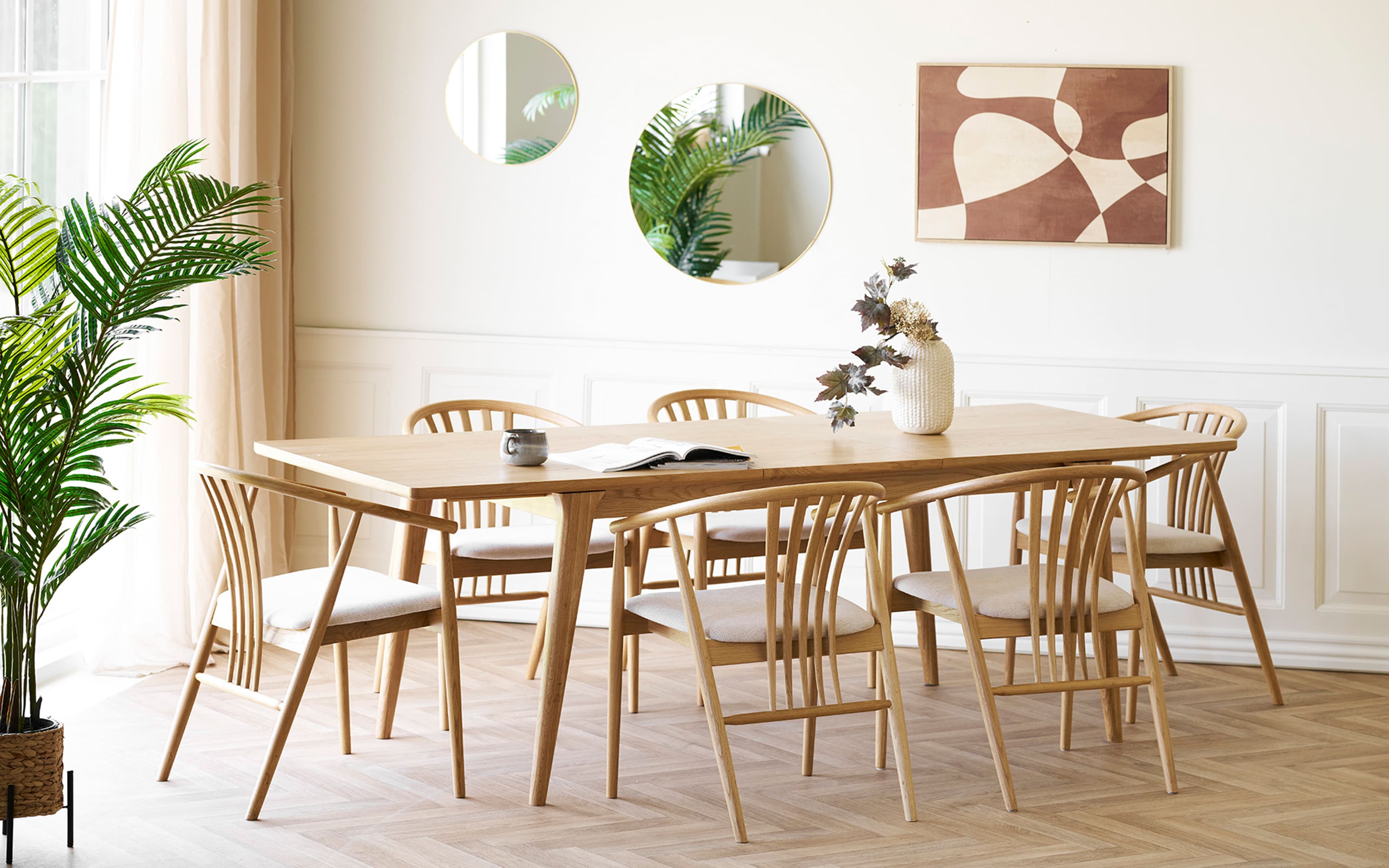 Esstisch Darwin, Eiche