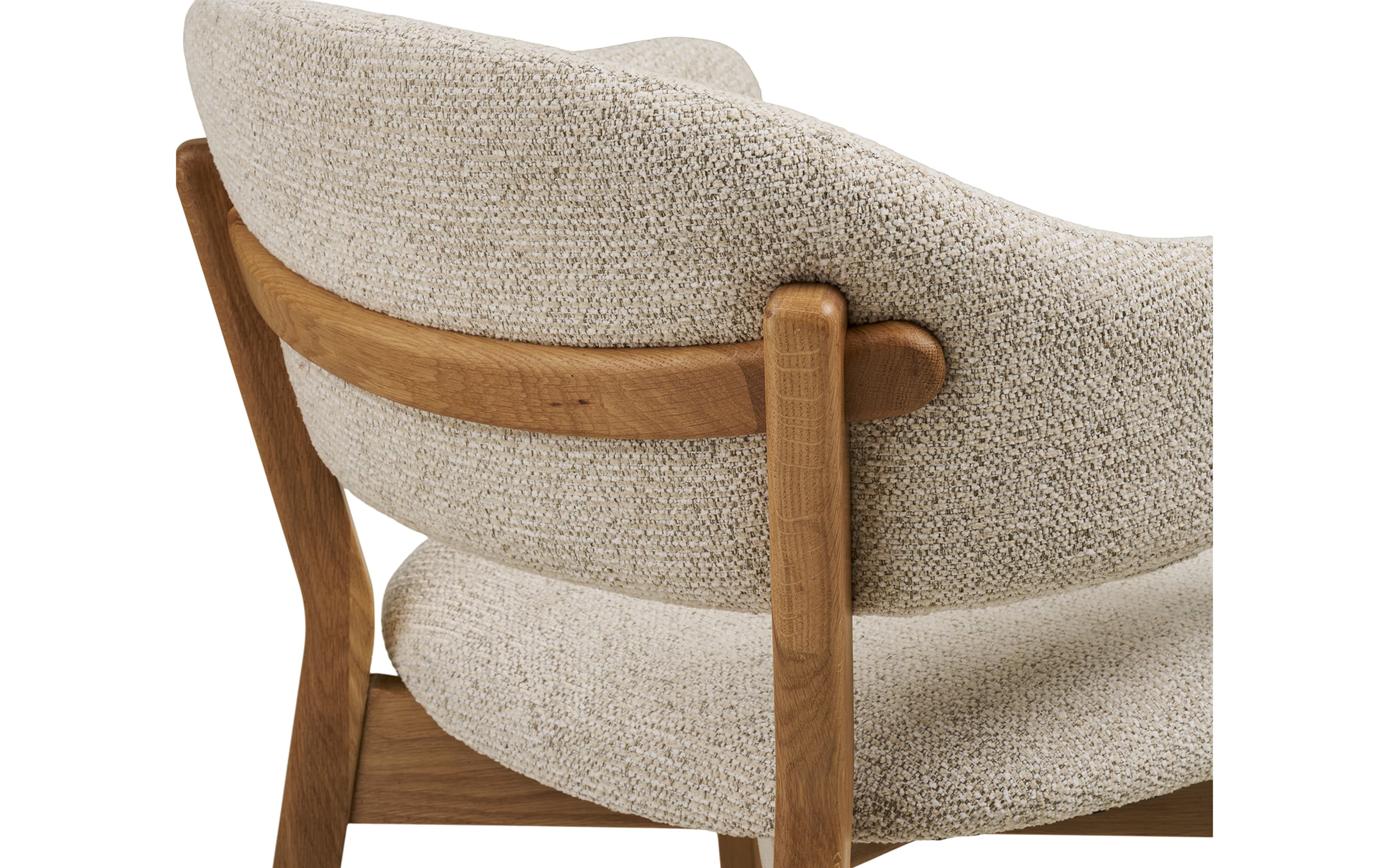 Stuhl Dunkirk, Eiche/beige