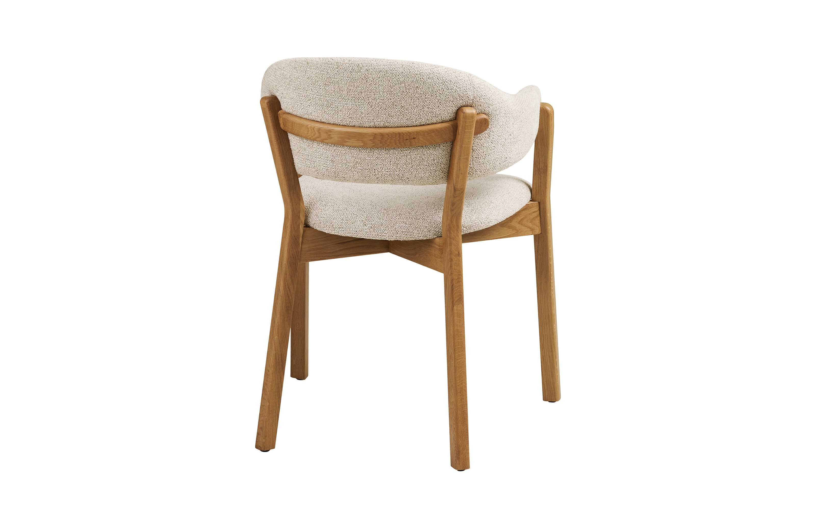 Stuhl Dunkirk, Eiche/beige