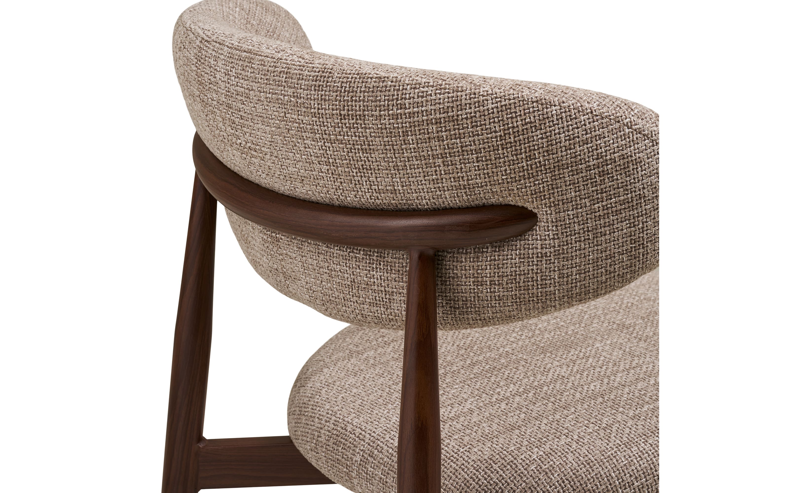 Esszimmerstuhl Levanto, sandfarbig/braun