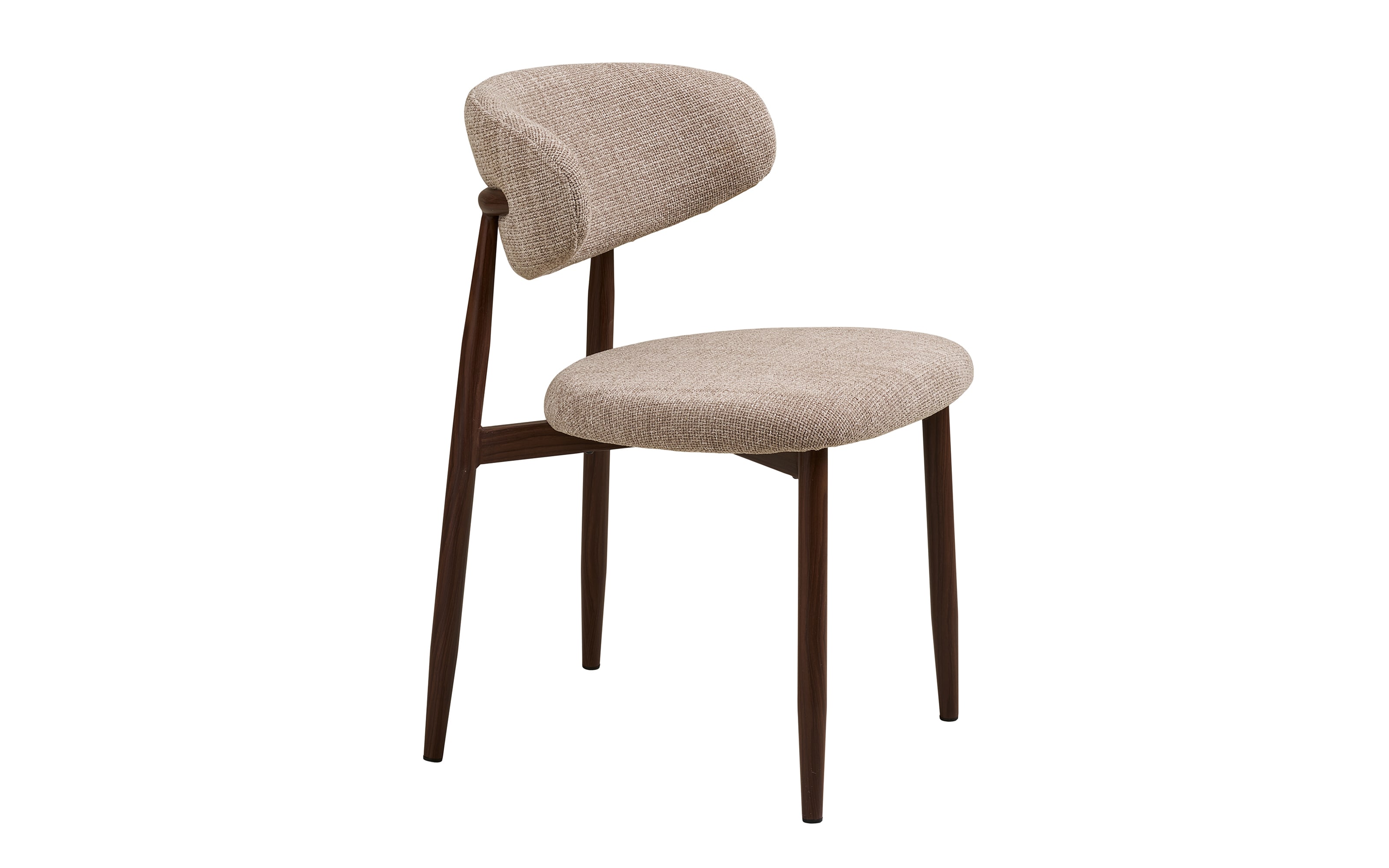 Esszimmerstuhl Levanto, sandfarbig/braun