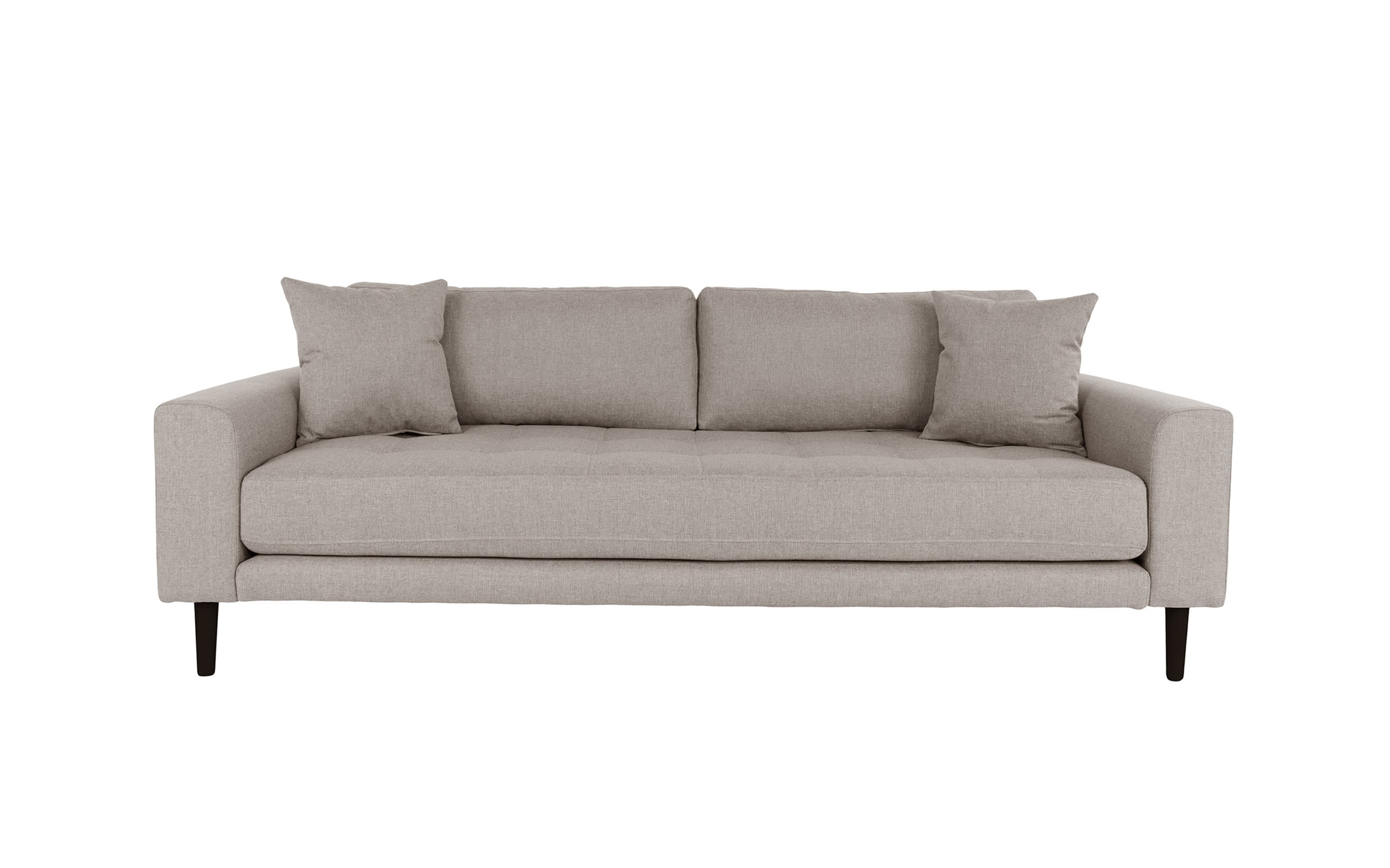 3-Sitzer-Sofa Lido, grau