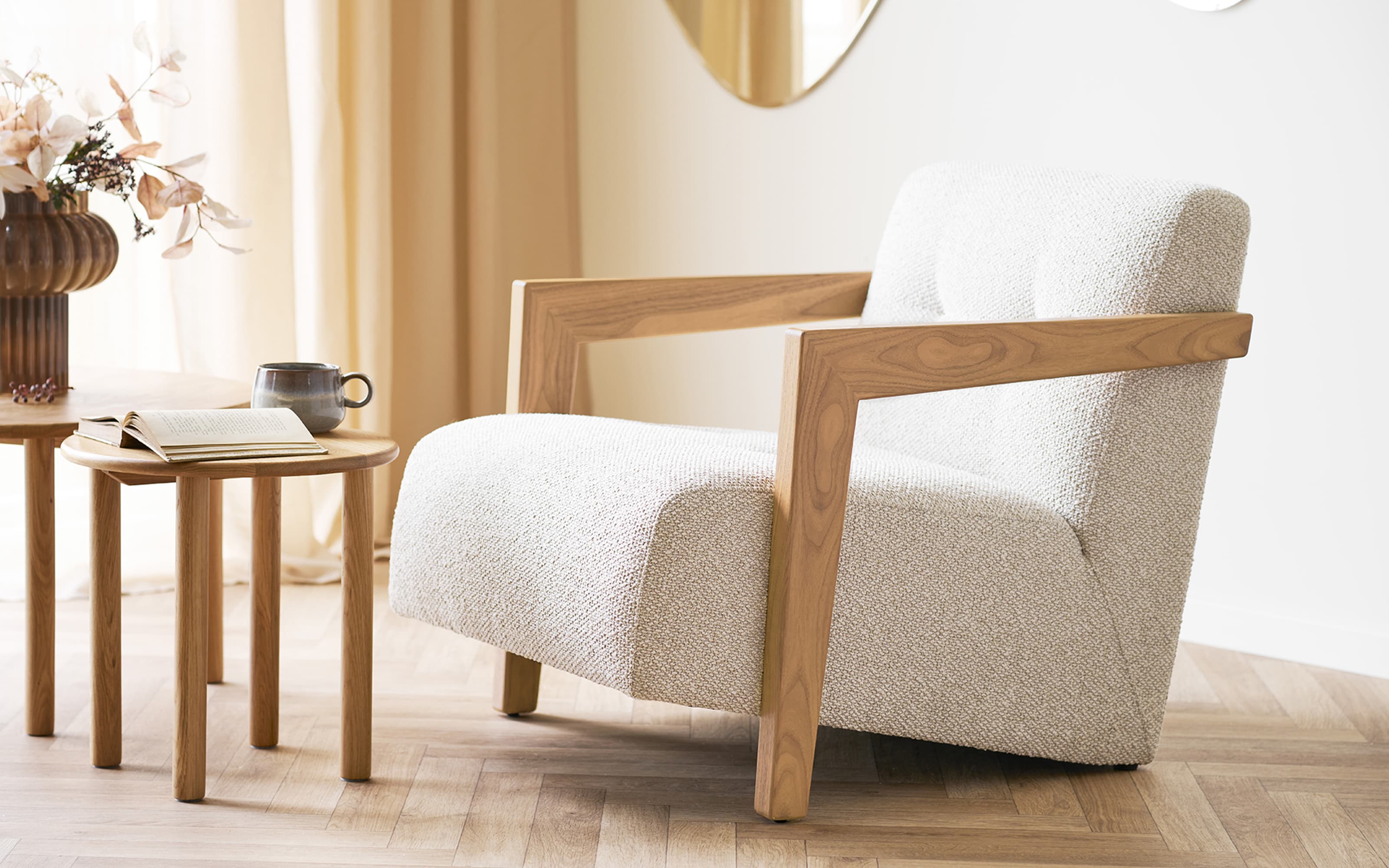 Loungesessel Caracas, beige