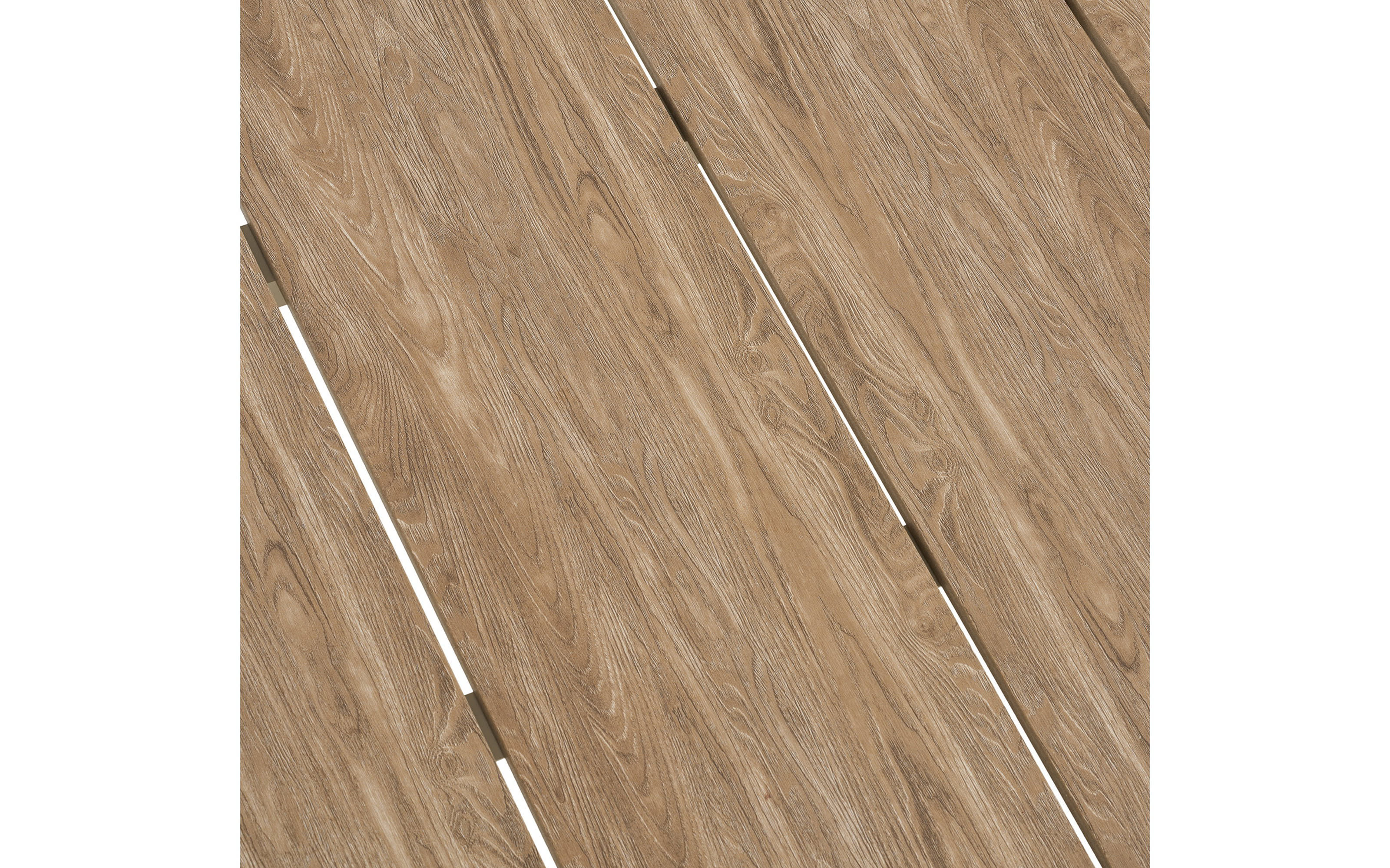 Esstisch Abela, sandfarbig/Holz-Nachbildung