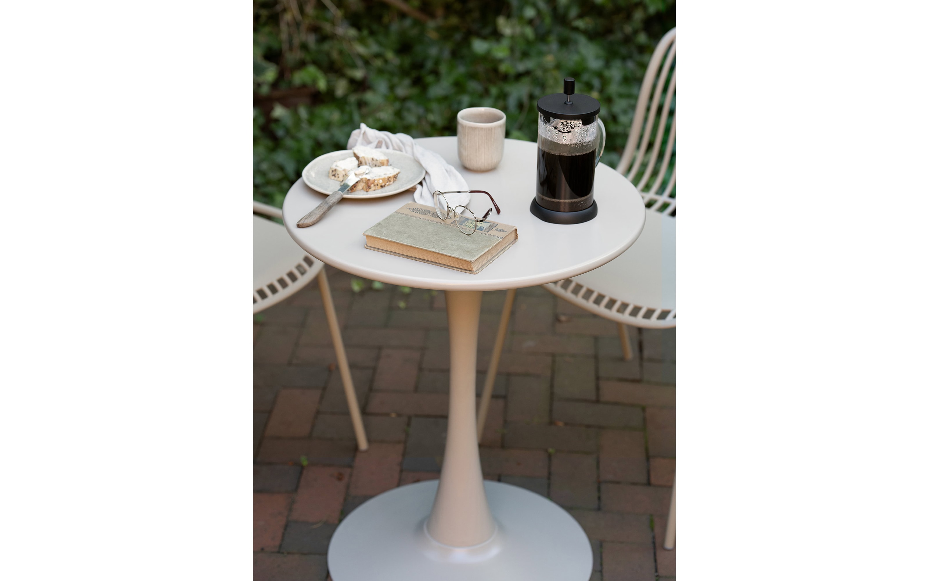 Bistrotisch Meira, taupe