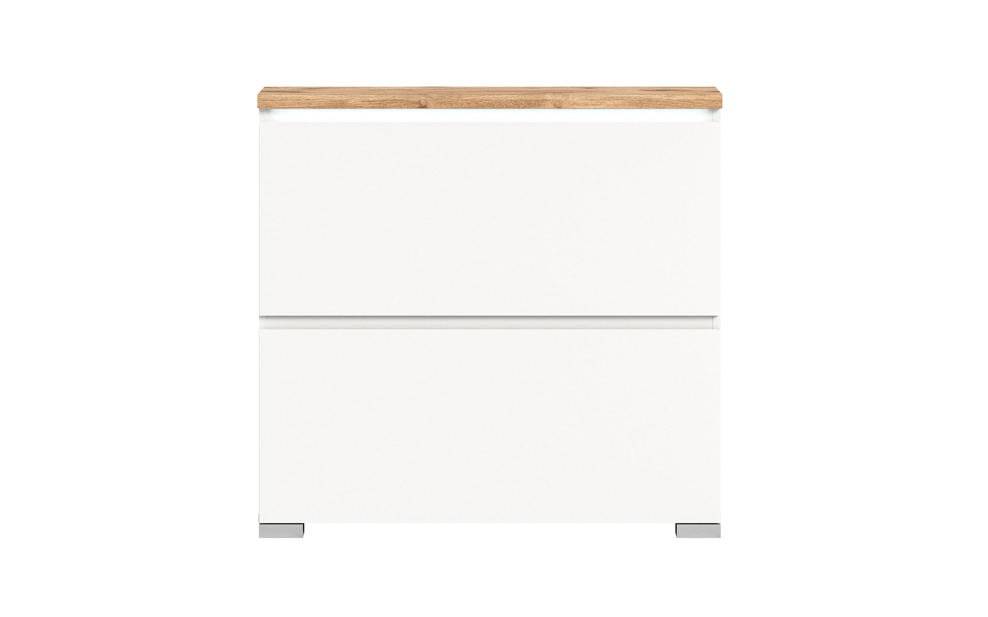Schuhschrank Shoelove, Eiche-Nachbildung/weiß, 95 cm