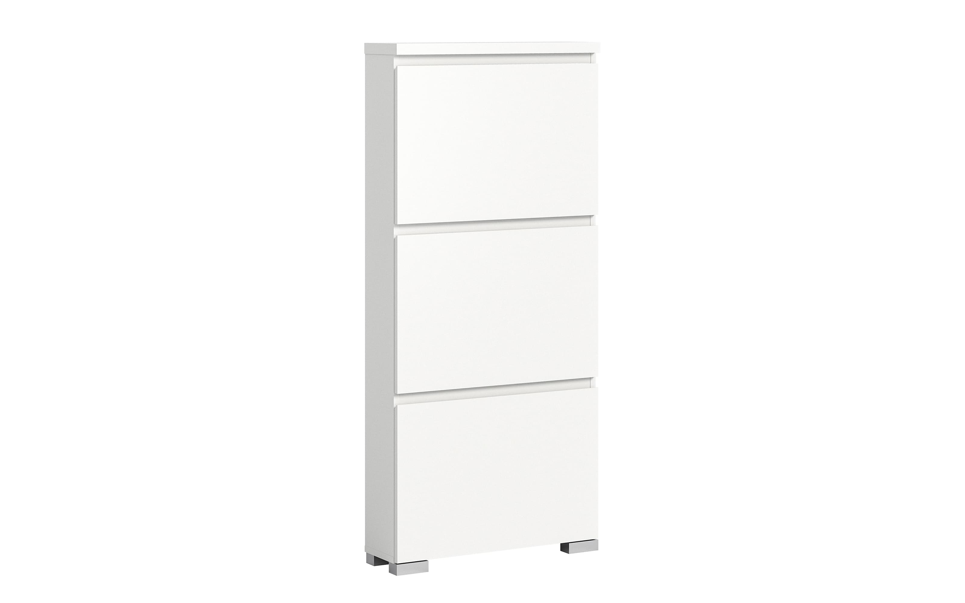 Schuhschrank Shoelove, weiß, 133 cm