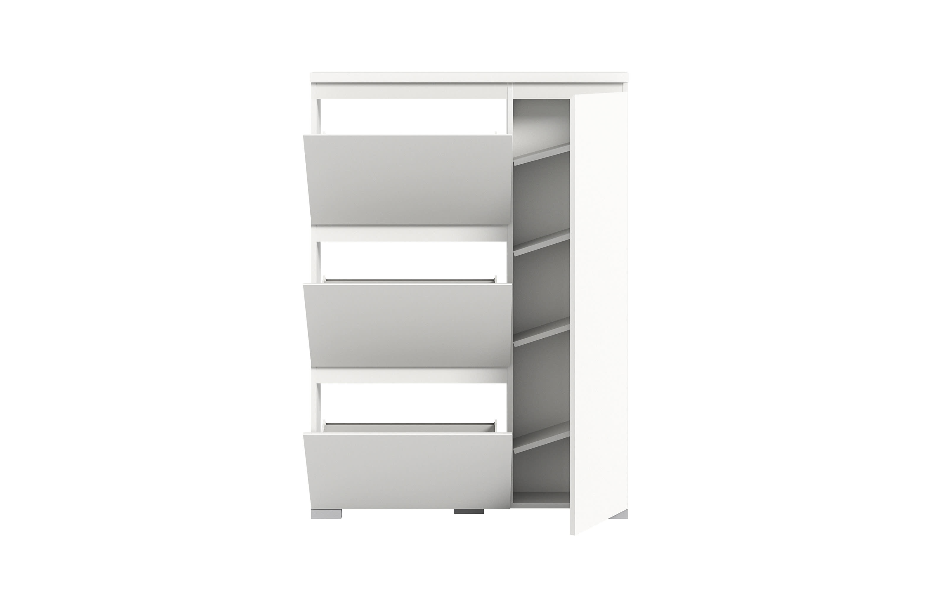 Schuhschrank Shoelove, weiß, 95 x 130 cm