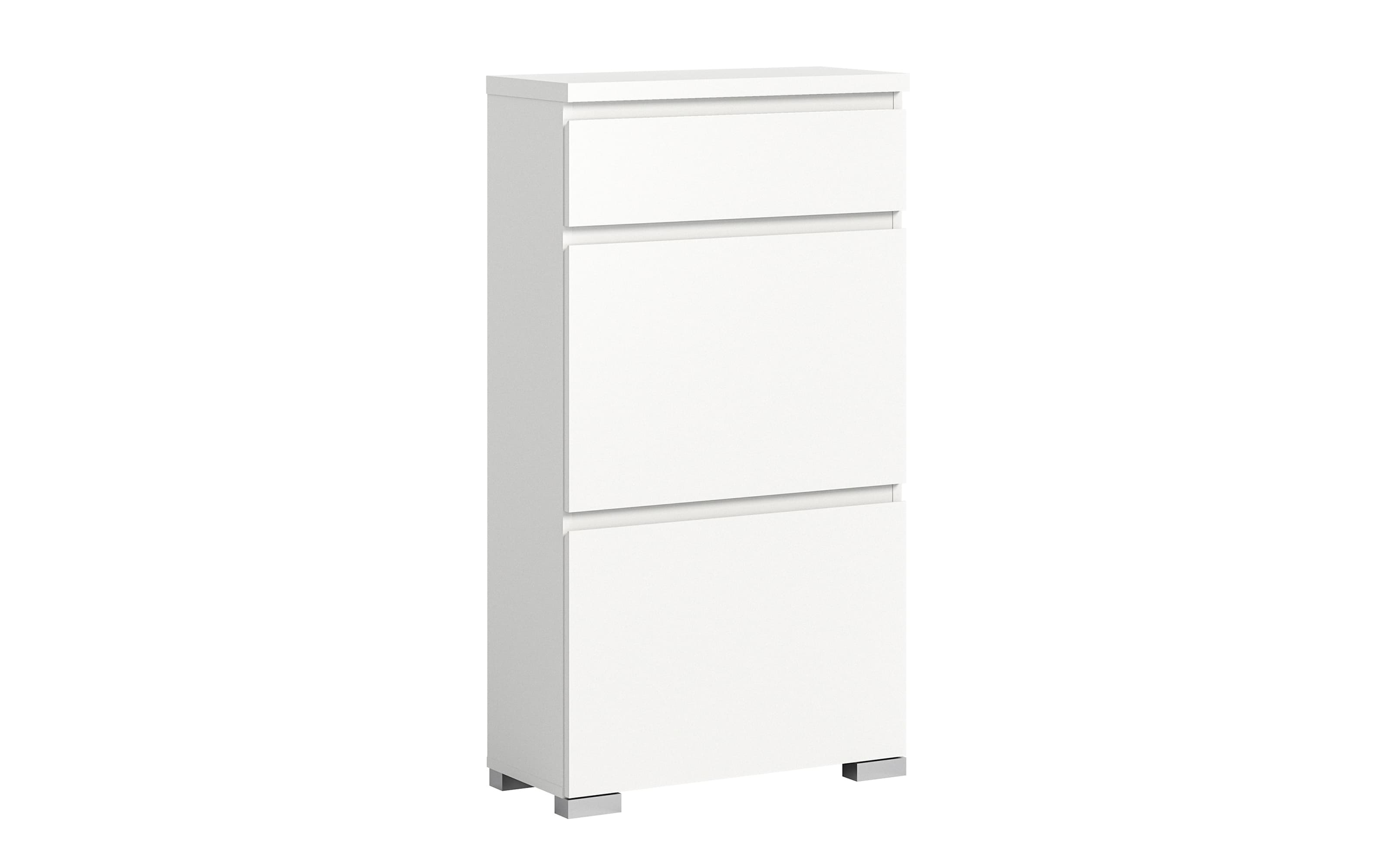 Schuhschrank Shoelove, weiß, 60 cm