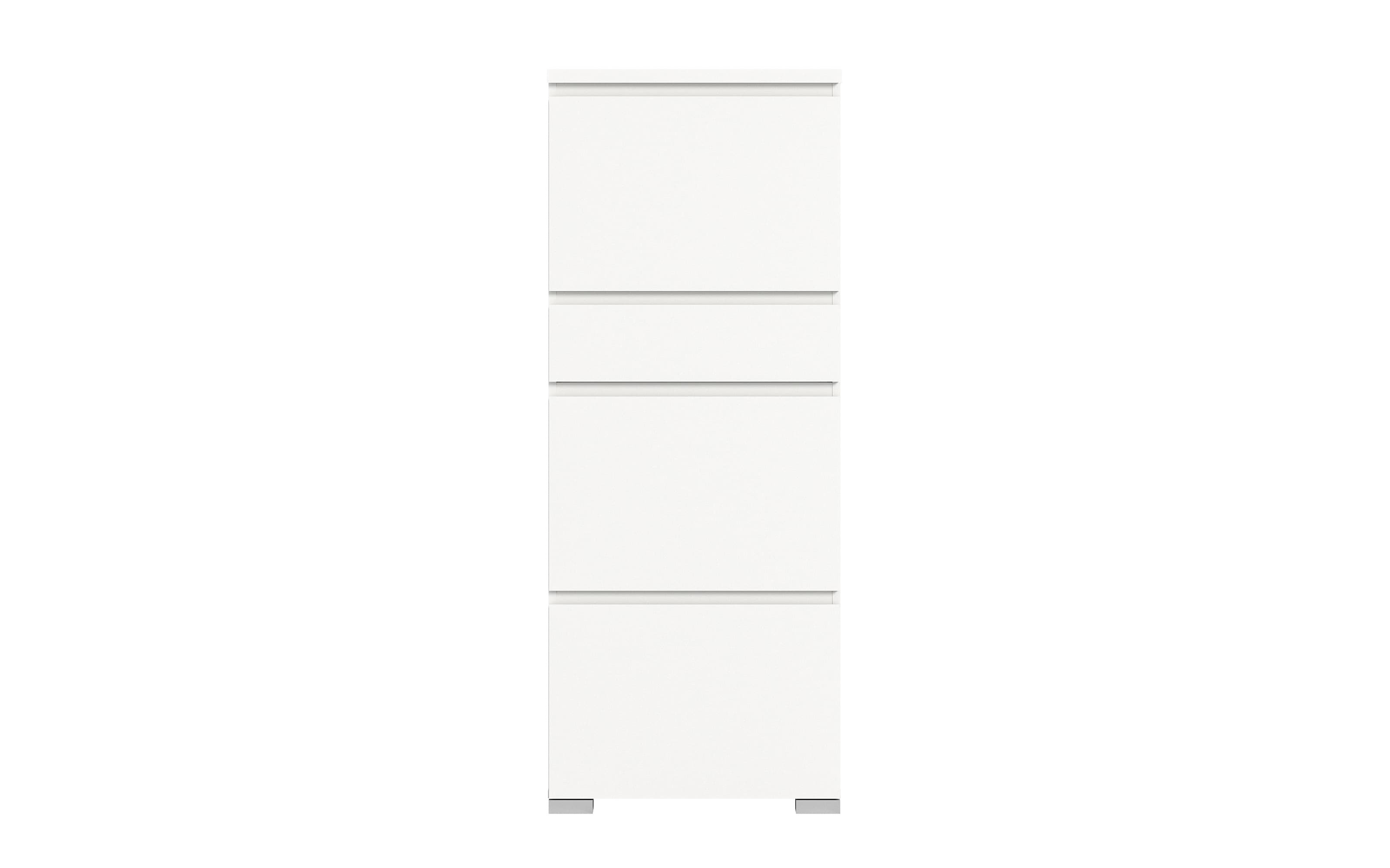 Schuhschrank Shoelove, weiß, 151 cm