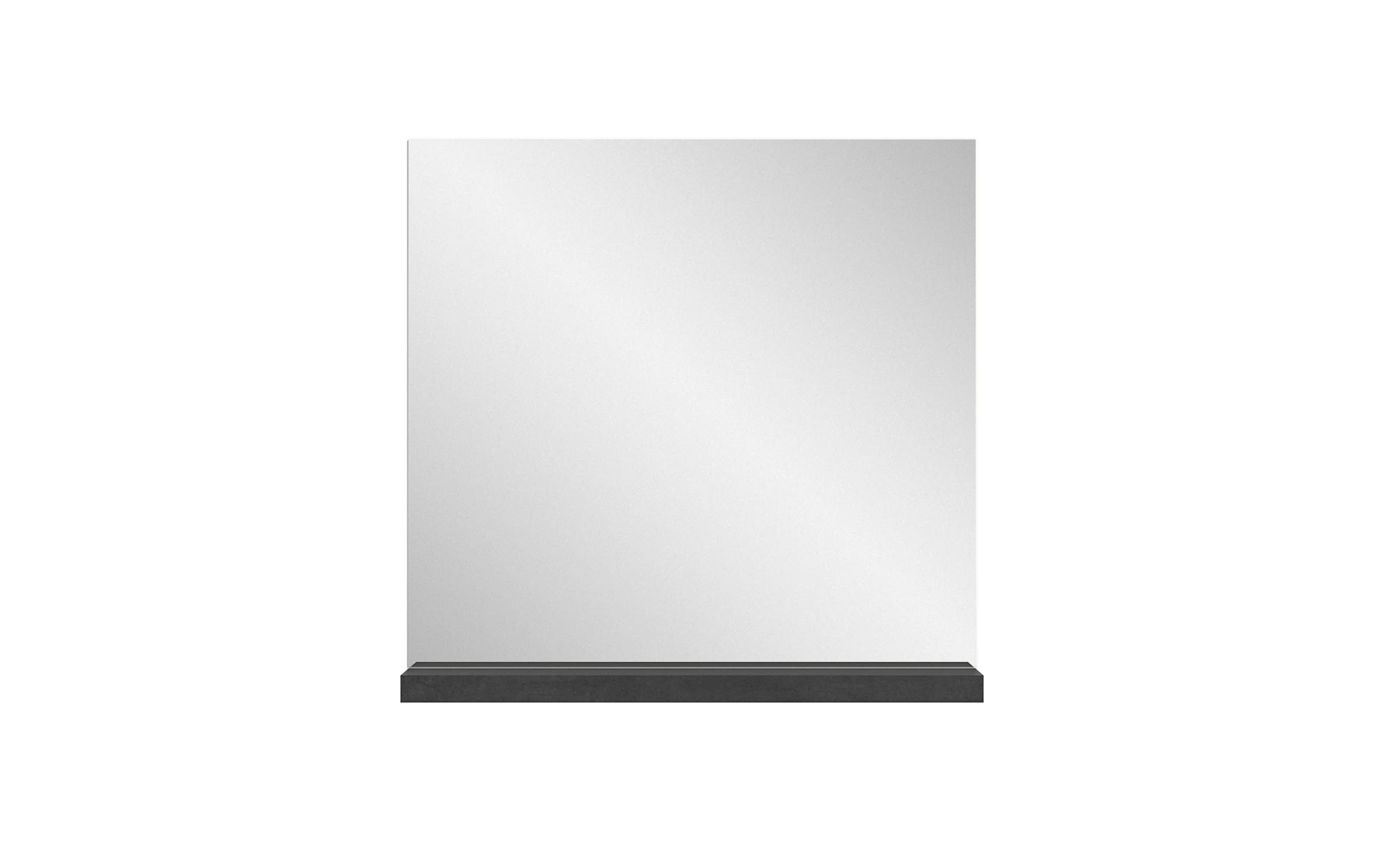 Wandspiegel Shoelove, grau/weiß, 60 x 59 cm