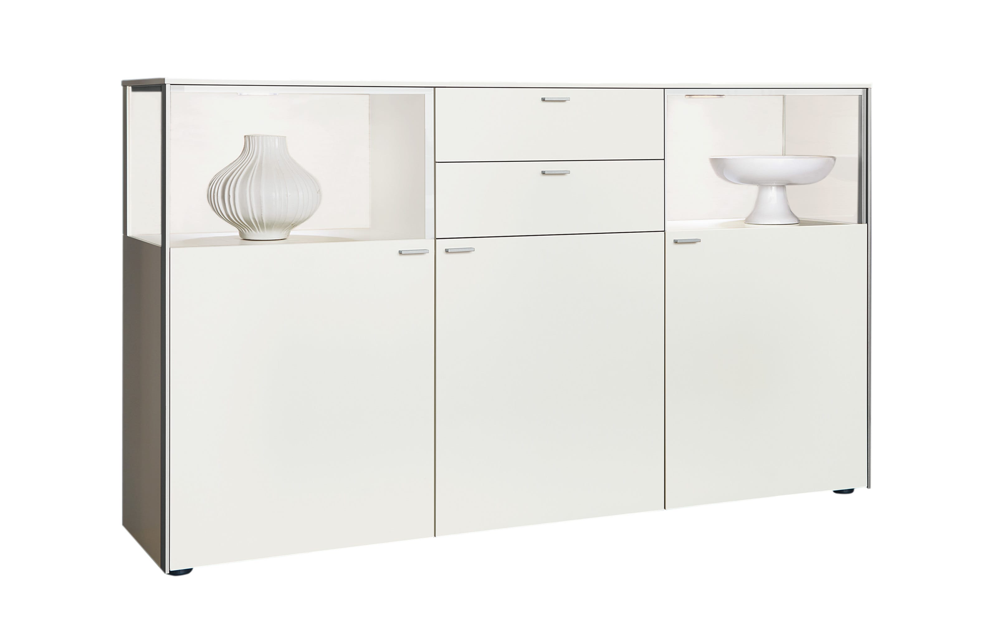 Sideboard Sentino in weiß matt
