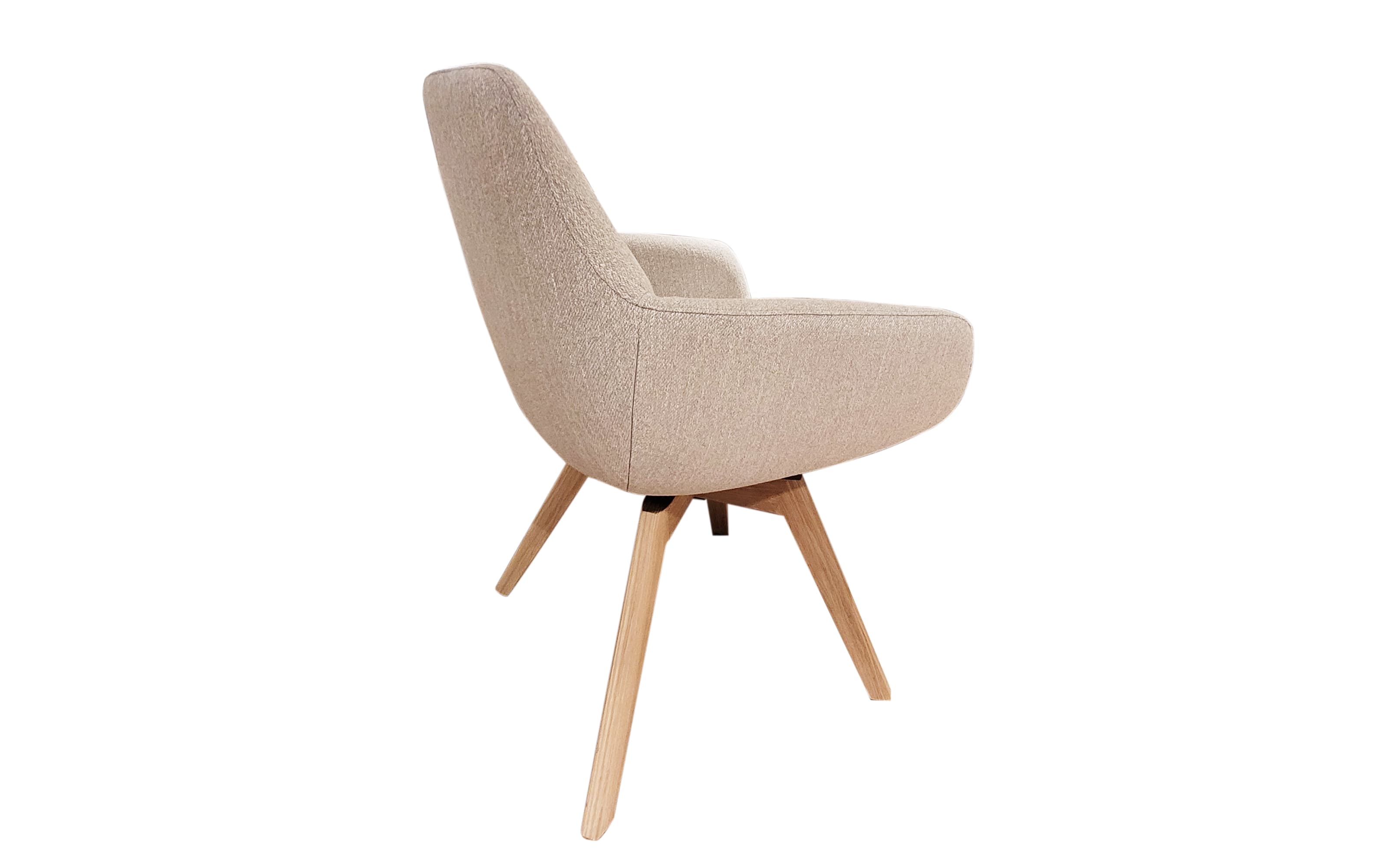 Sessel Cosy Alicante, Wildeiche/beige