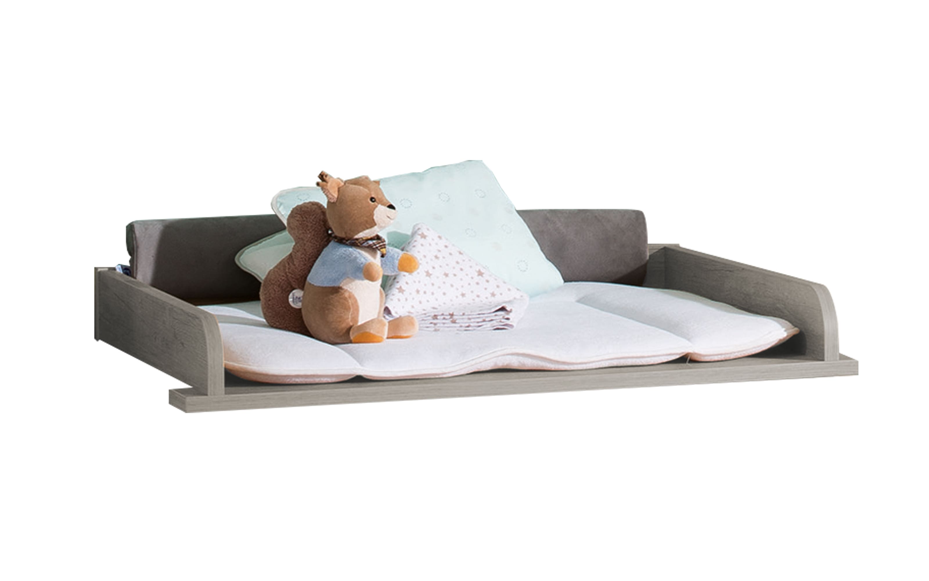 Babyzimmer Kira, kreideweiß/Eiche Nautik-Nachbildung