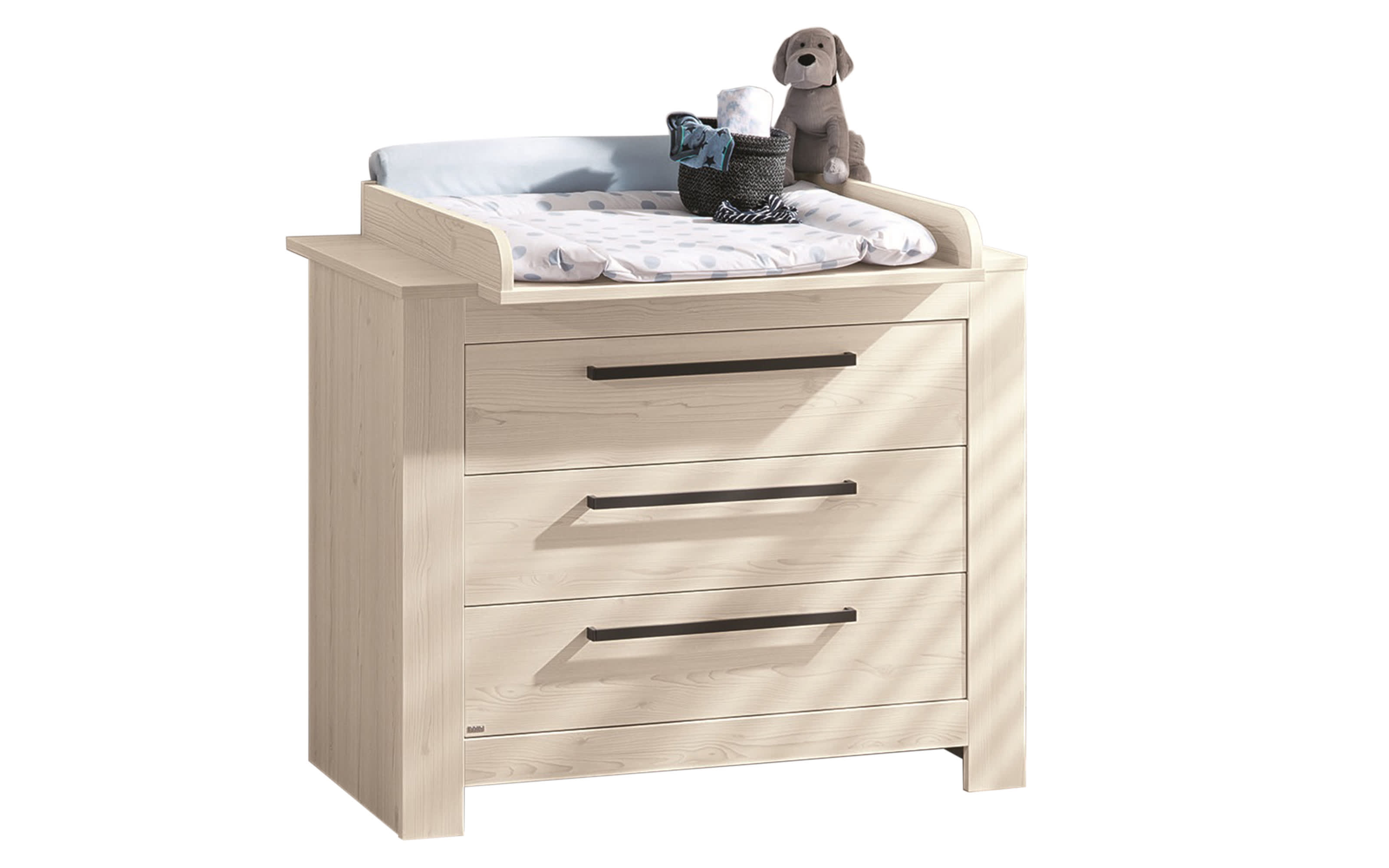 Babyzimmer Laslo in Nordic Wood-Nachbildung