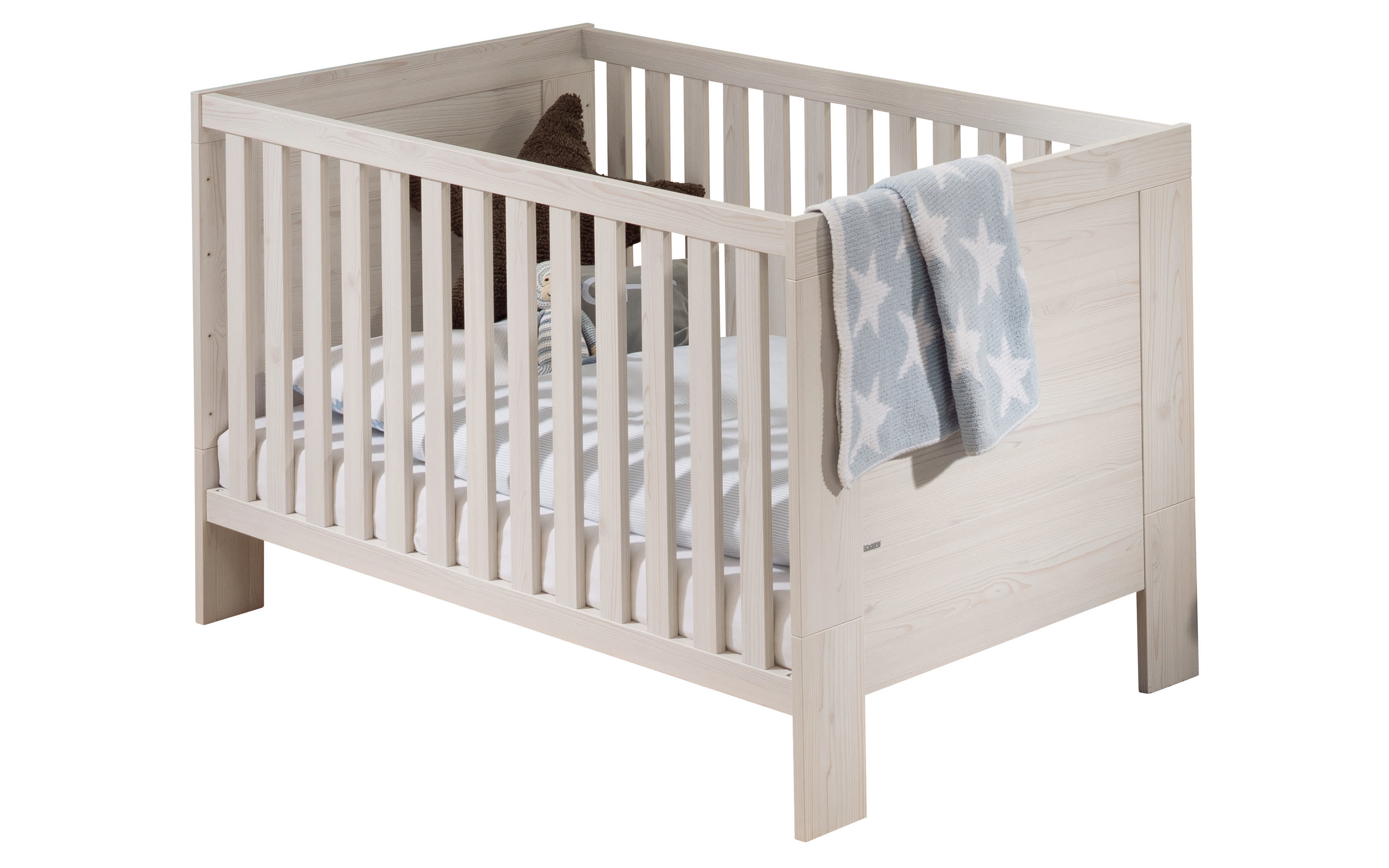 Babyzimmer Laslo in Nordic Wood-Nachbildung