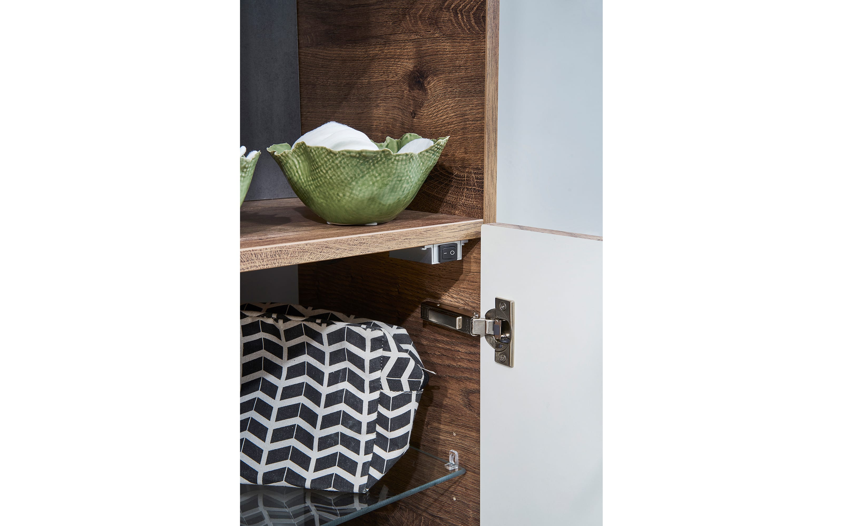 Hochschrank Spa 9105, Eiche Ribbeck Nachbildung