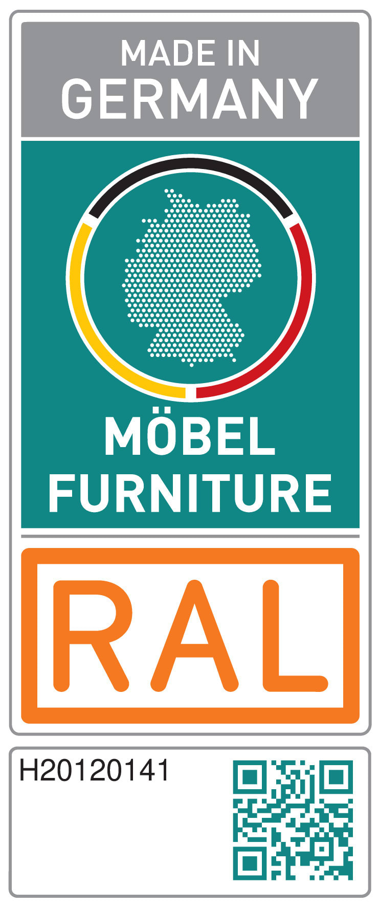 Badeinrichtung Unique, polarweiß Hochglanz/Hunton Eiche Nachbildung