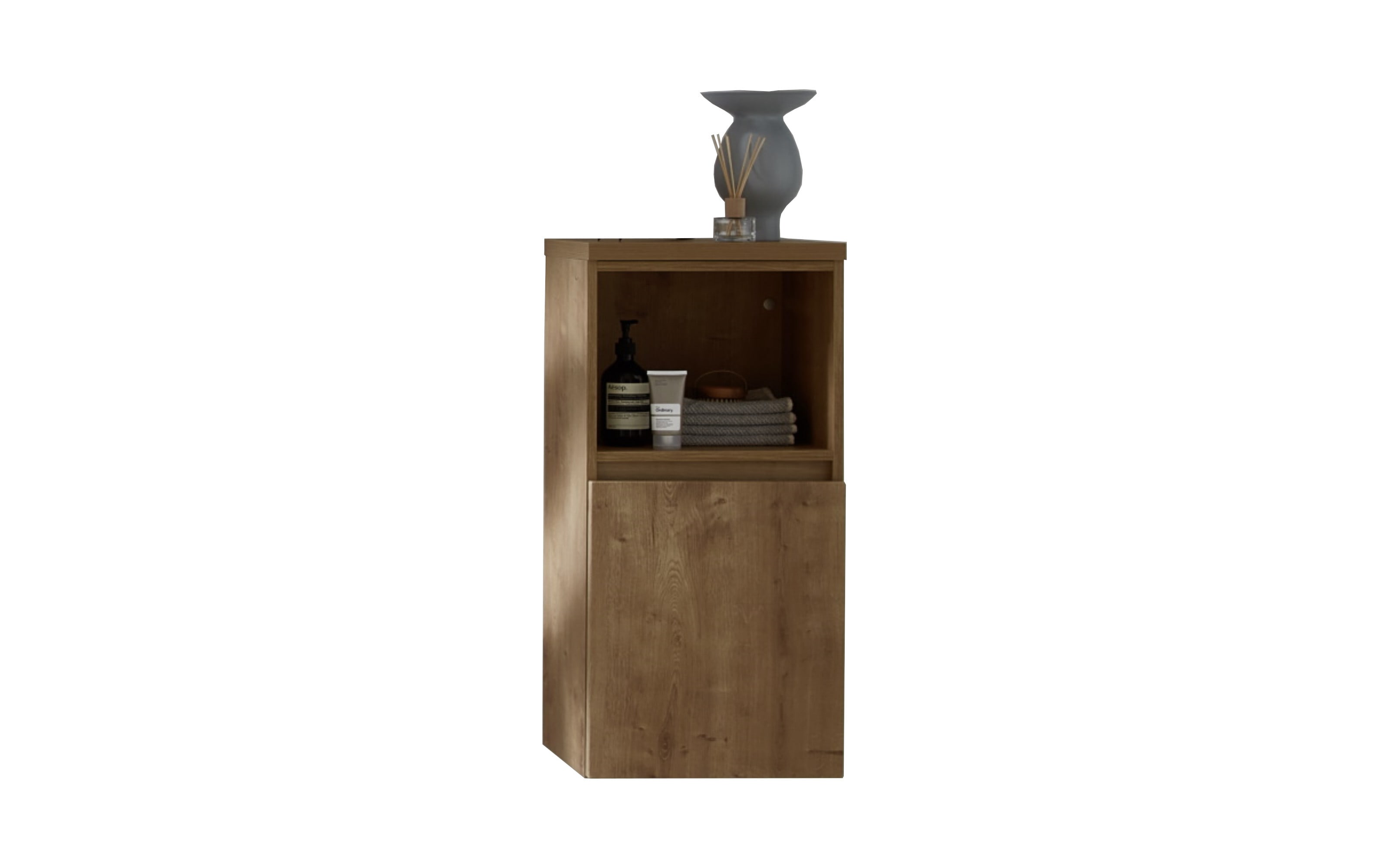 Highboard Kera Plan, Eiche natur Nachbildung