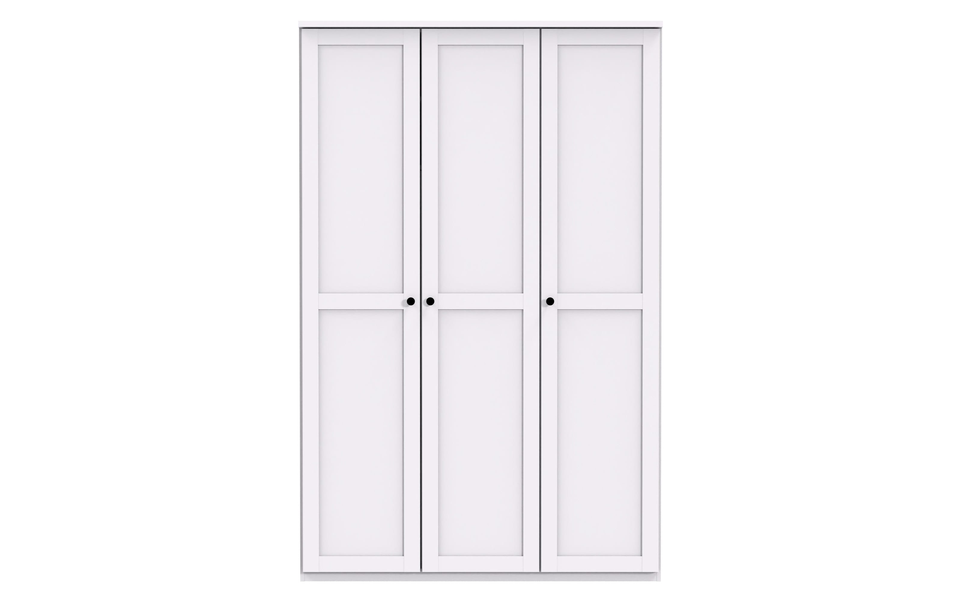 Drehtürenschrank Chalet, weiß, 135 x 210 cm online bei Hardeck kaufen