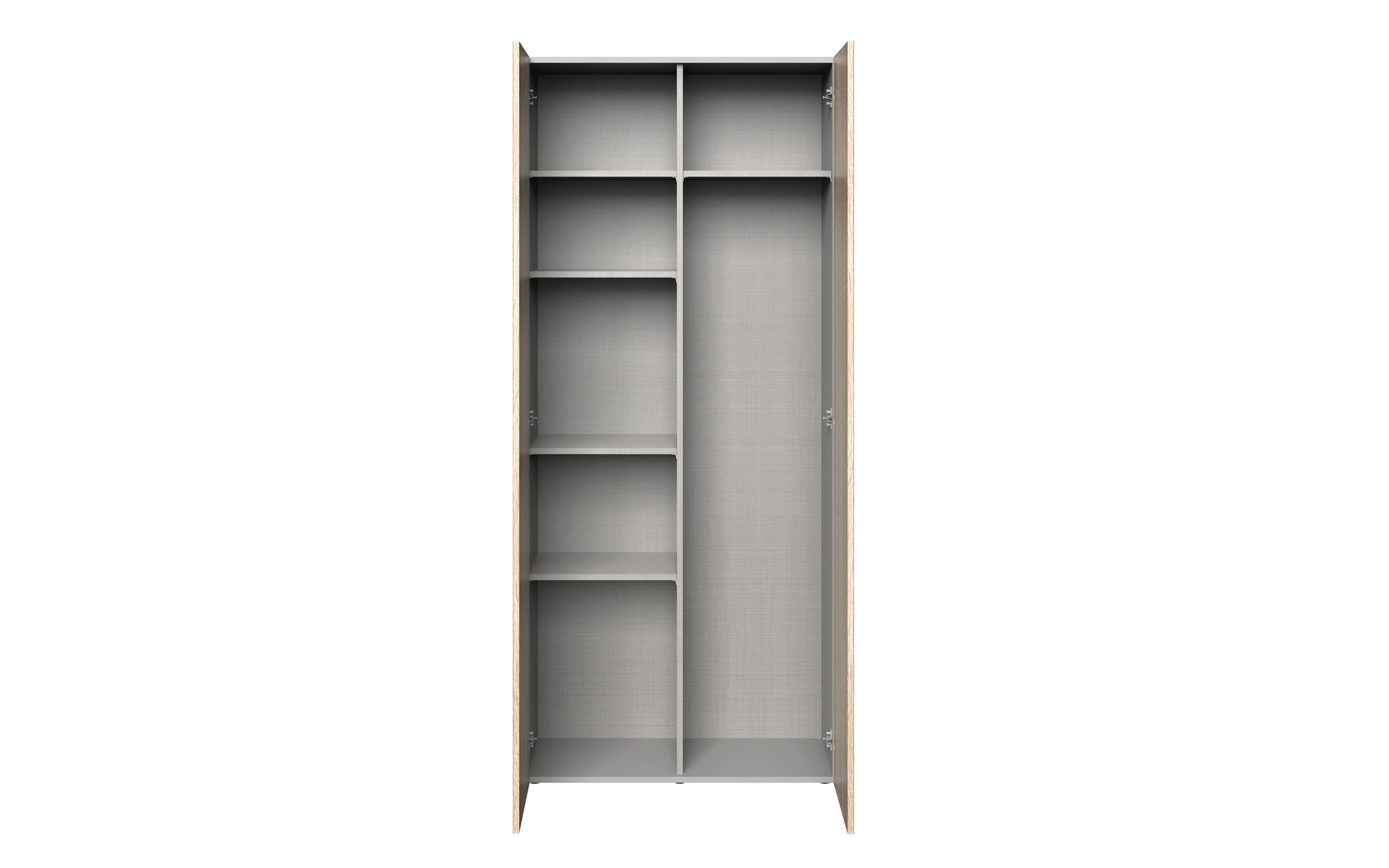 Schrank 642 Multiraumkonzept, weiß, 80 x 185 cm 